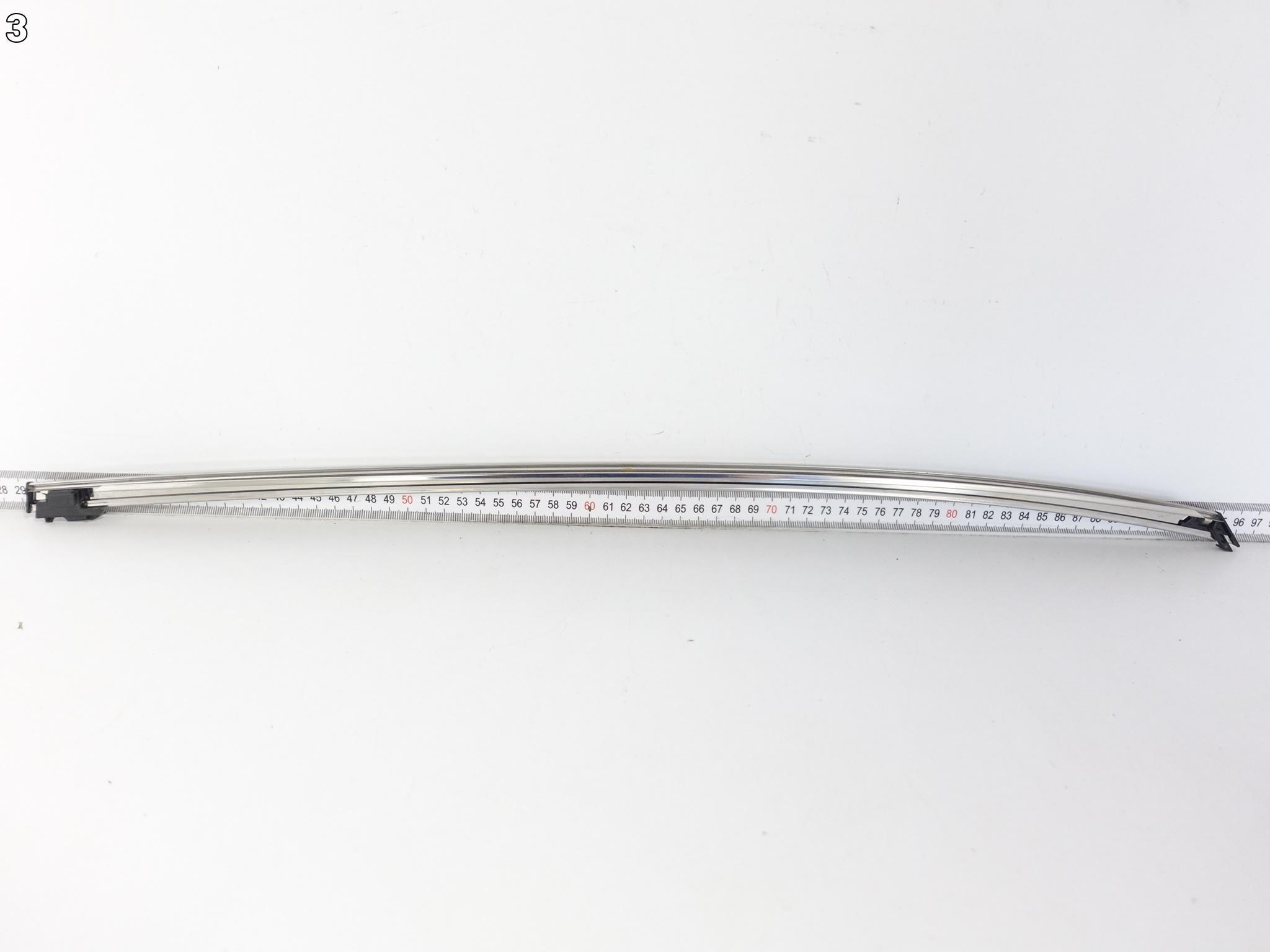 LEXUS RX V 5 RX450H+ RX350 22- GÓRNA LISTWA NA DRZWI PRAWA TYŁ CHROM LEXUS RX V 5 RX450H+ RX350 22- GÓRNA LISTWA NA DRZWI PRAWA TYŁ CHROM - obrazek 4