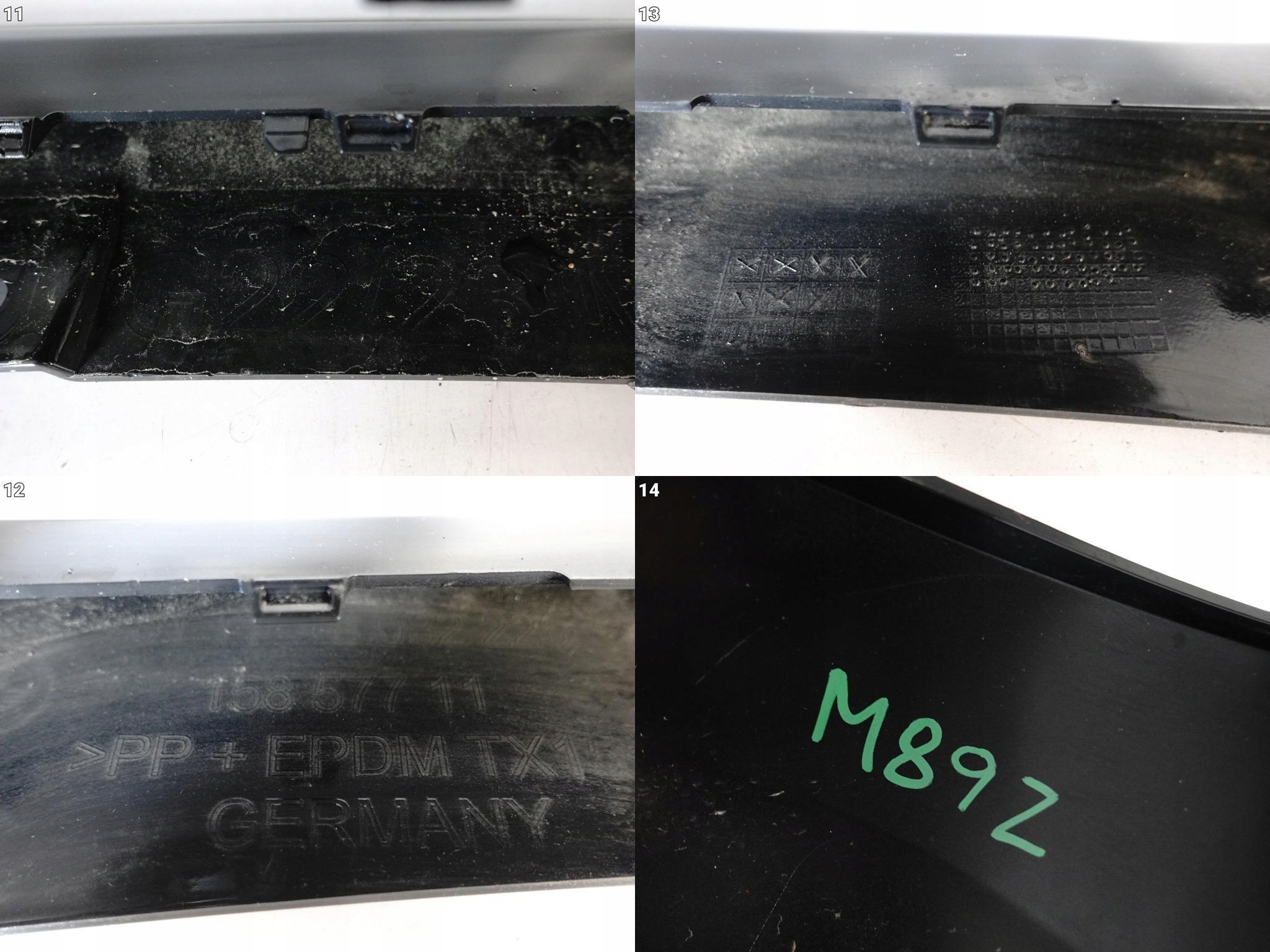 BMW 4 G22 G23 M-PAKIET 20- ZDERZAK GRILL ATRAPA KRATKA PRZÓD BMW 4 G22 G23 M-PAKIET 20- ZDERZAK GRILL ATRAPA KRATKA PRZÓD - obrazek 12