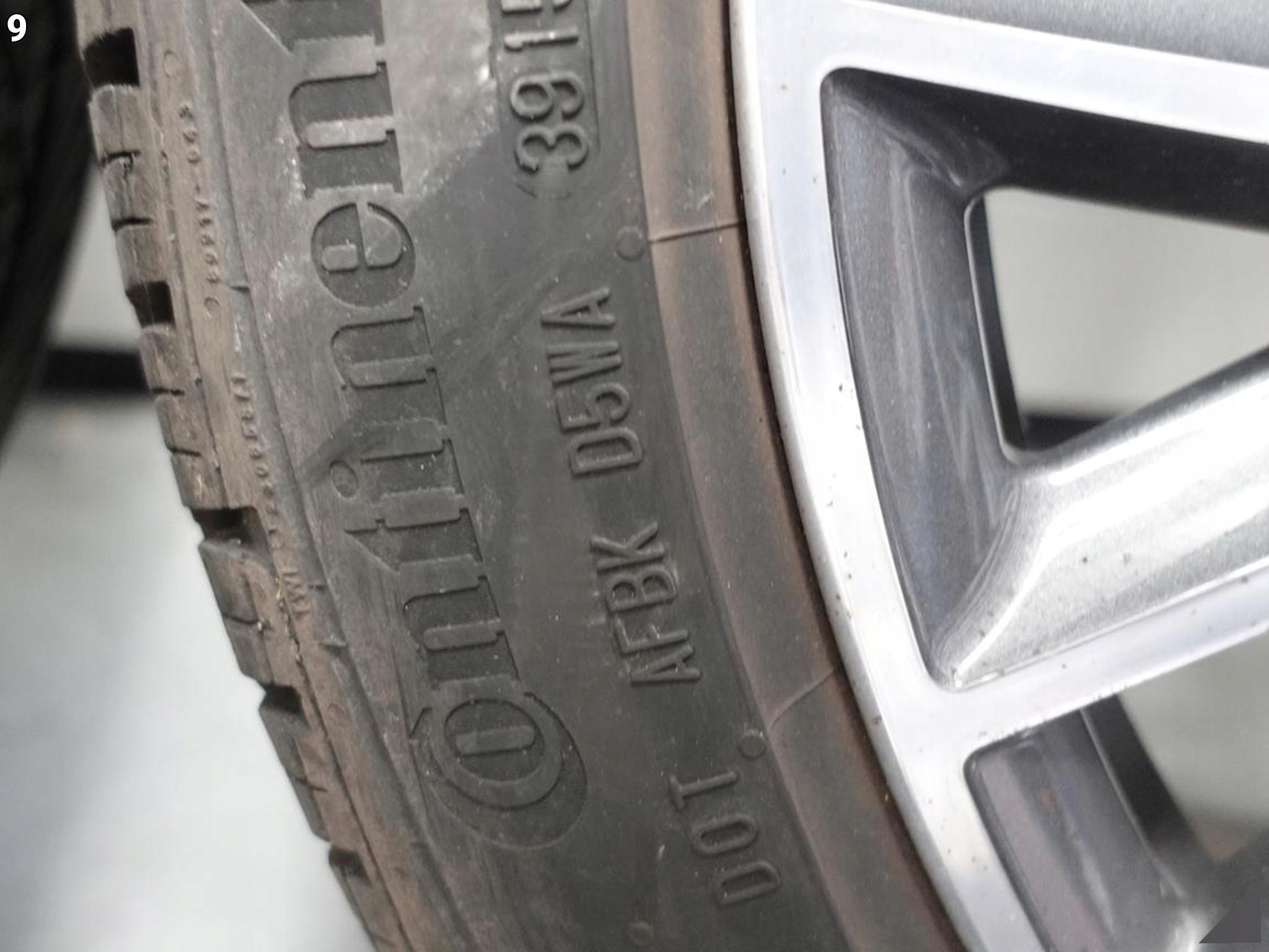 AUDI A7 S7 4G8 9JX20 ET37 CONTINENTAL 265/35 KOMPLET FELGI+OPONY ZIMA 8MM AUDI A7 S7 4G8 9JX20 ET37 CONTINENTAL 265/35 KOMPLET FELGI+OPONY ZIMA 8MM - obrazek 10