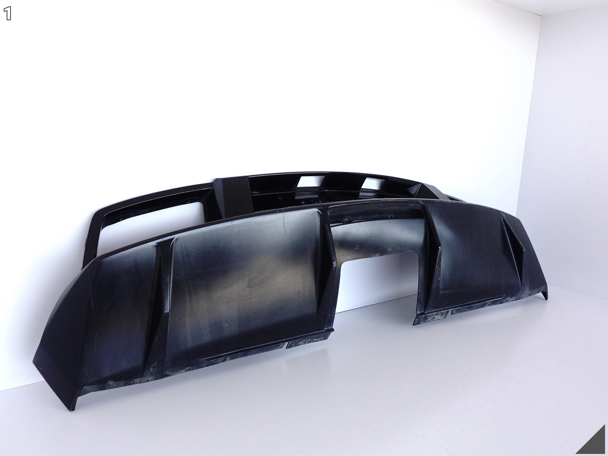 LAMBORGHINI GALLARDO LP560 COUPE/SPYDER LIFT 08-12 SPOILER DYFUZOR TYŁ LAMBORGHINI GALLARDO LP560 COUPE/SPYDER LIFT 08-12 SPOILER DYFUZOR TYŁ - obrazek 2