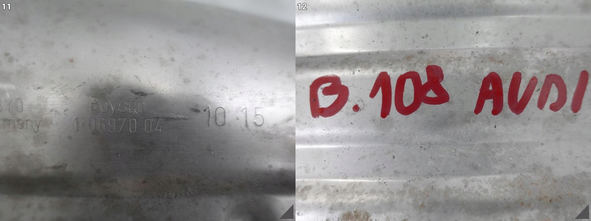 AUDI A7 4G8 A6 4G0 C7 LIFT 10-18 TŁUMIK WYDECH LEWY TYŁ 3.0TDI AUDI A7 4G8 A6 4G0 C7 LIFT 10-18 TŁUMIK WYDECH LEWY TYŁ 3.0TDI - obrazek 12