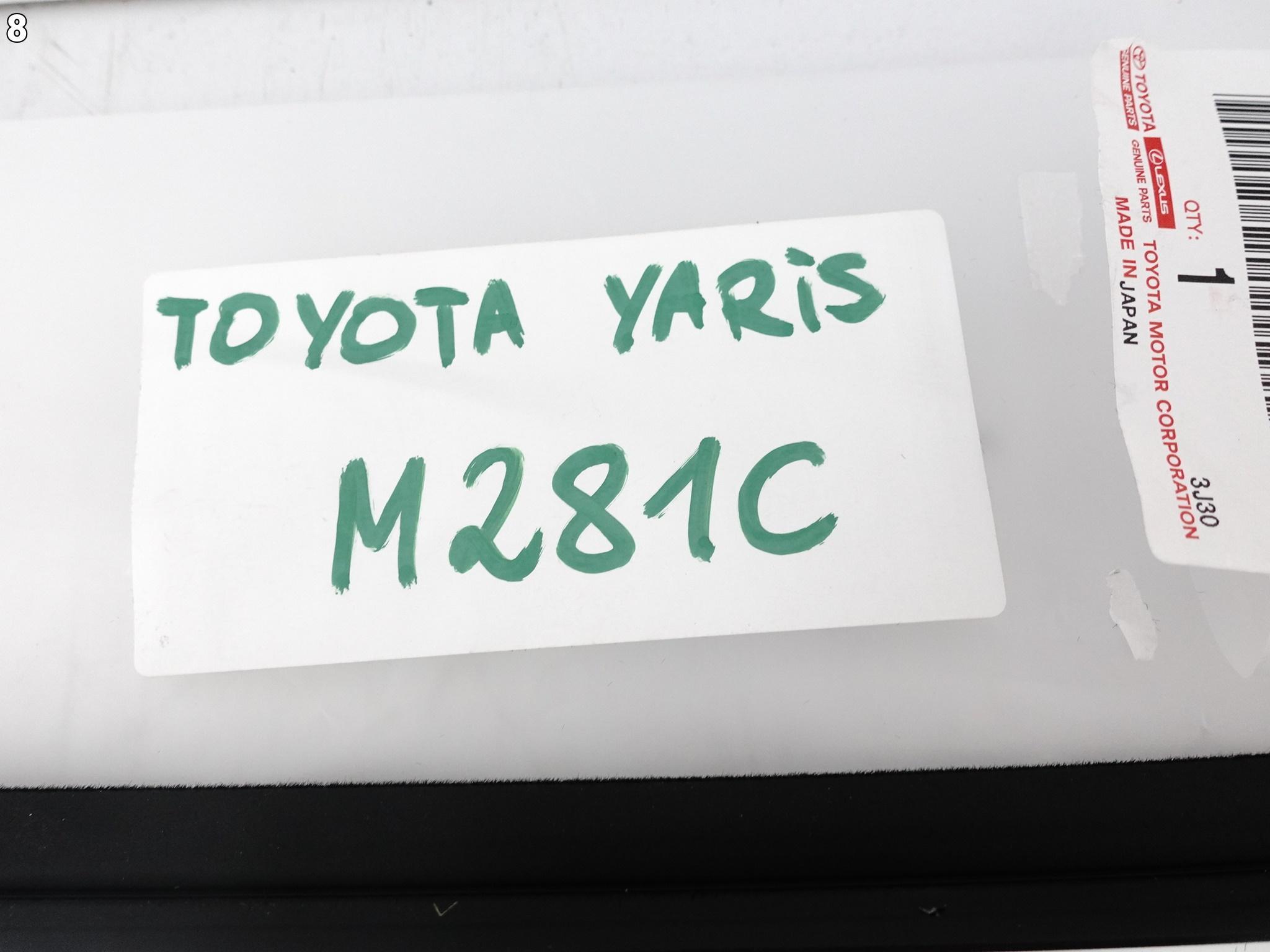TOYOTA YARIS IV 4 19- LISTWA ZGARNIAJĄCA SZYBY LEWA TYŁ CHROM 68230-52241 TOYOTA YARIS IV 4 19- LISTWA ZGARNIAJĄCA SZYBY LEWA TYŁ CHROM 68230-52241 - obrazek 9