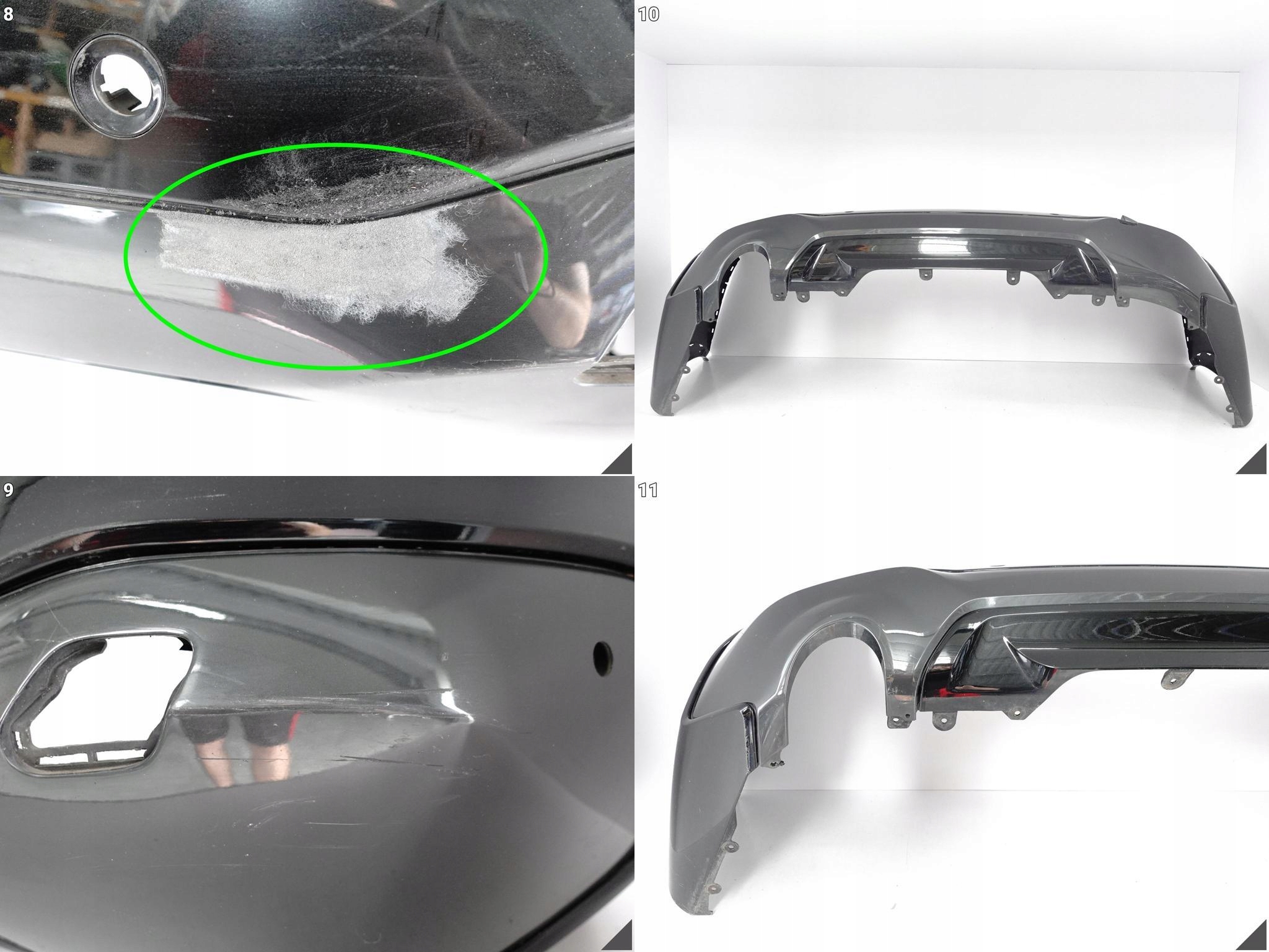 BMW X1 F48 M-PAKIET 19-22 LCI LIFT ZDERZAK + SPOILER / DYFUZOR TYŁ 4xPDC BMW X1 F48 M-PAKIET 19-22 LCI LIFT ZDERZAK + SPOILER / DYFUZOR TYŁ 4xPDC - obrazek 9