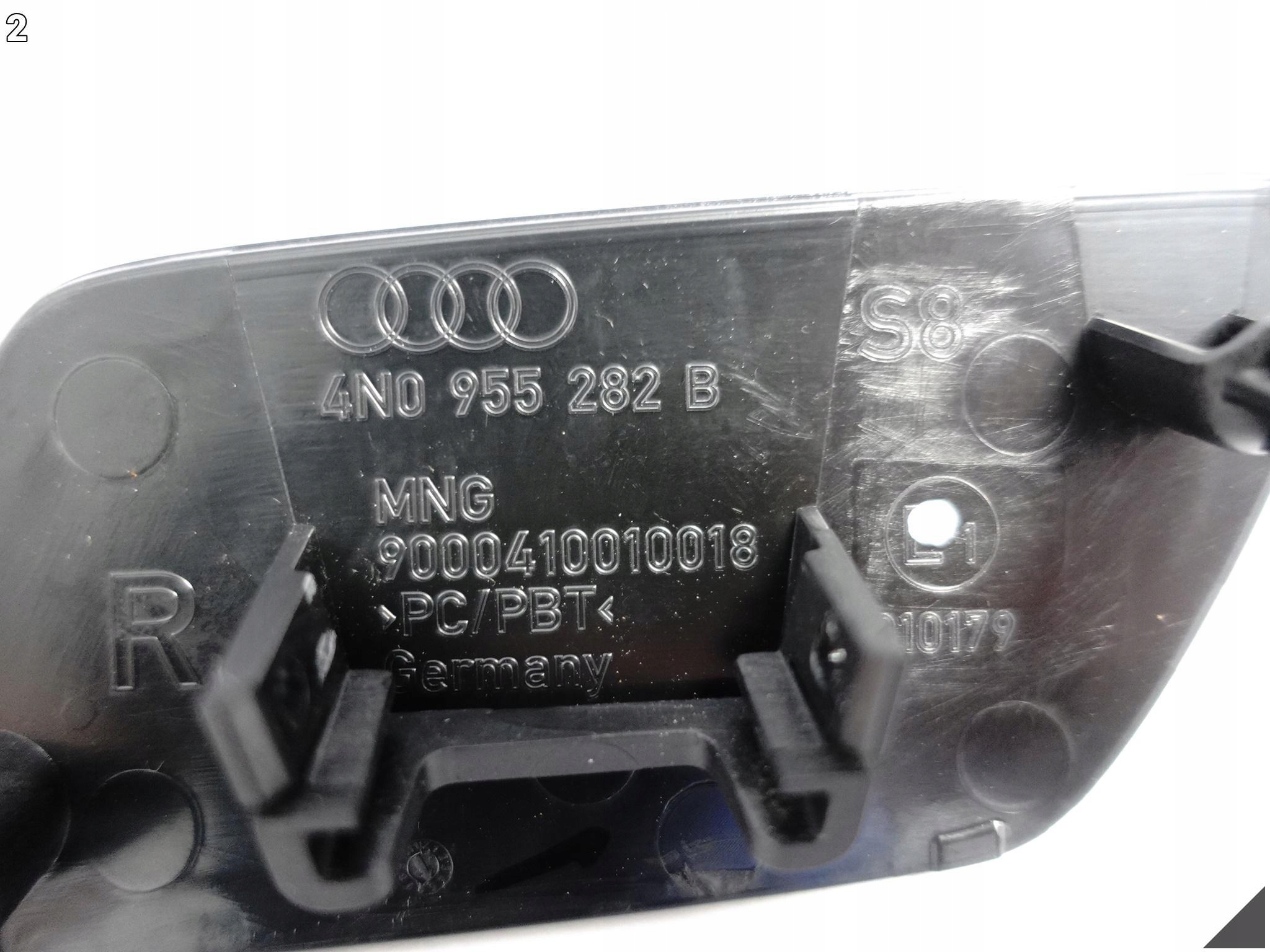 AUDI S8 A8 4N0 D5 S-LINE 17-21 ZDERZAK ZAŚLEPKA SPRYSKIWACZA PRAWA PRZÓD AUDI S8 A8 4N0 D5 S-LINE 17-21 ZDERZAK ZAŚLEPKA SPRYSKIWACZA PRAWA PRZÓD - obrazek 3
