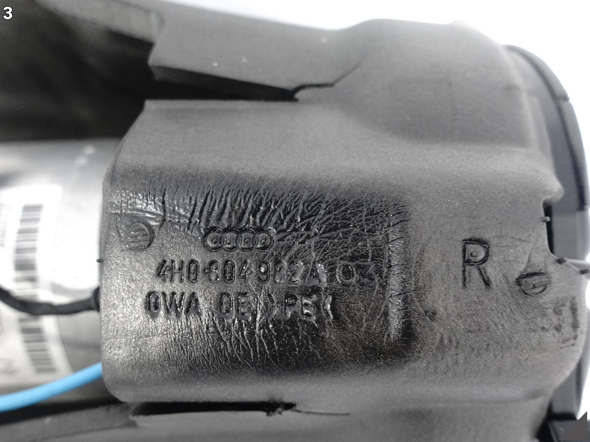 AUDI A8 S8 4H0 D4 ZAWIESZENIE PNEUMATYCZNE AMORTYZATOR PRAWY TYŁ *110KM* AUDI A8 S8 4H0 D4 ZAWIESZENIE PNEUMATYCZNE AMORTYZATOR PRAWY TYŁ *110KM* - obrazek 4