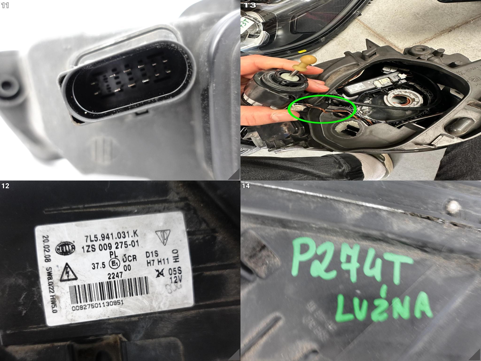PORSCHE CAYENNE 7L5 957 LIFT 07-10 LAMPA XENON LEWA PRZÓD EUROPA 7L5941031K PORSCHE CAYENNE 7L5 957 LIFT 07-10 LAMPA XENON LEWA PRZÓD EUROPA 7L5941031K - obrazek 12