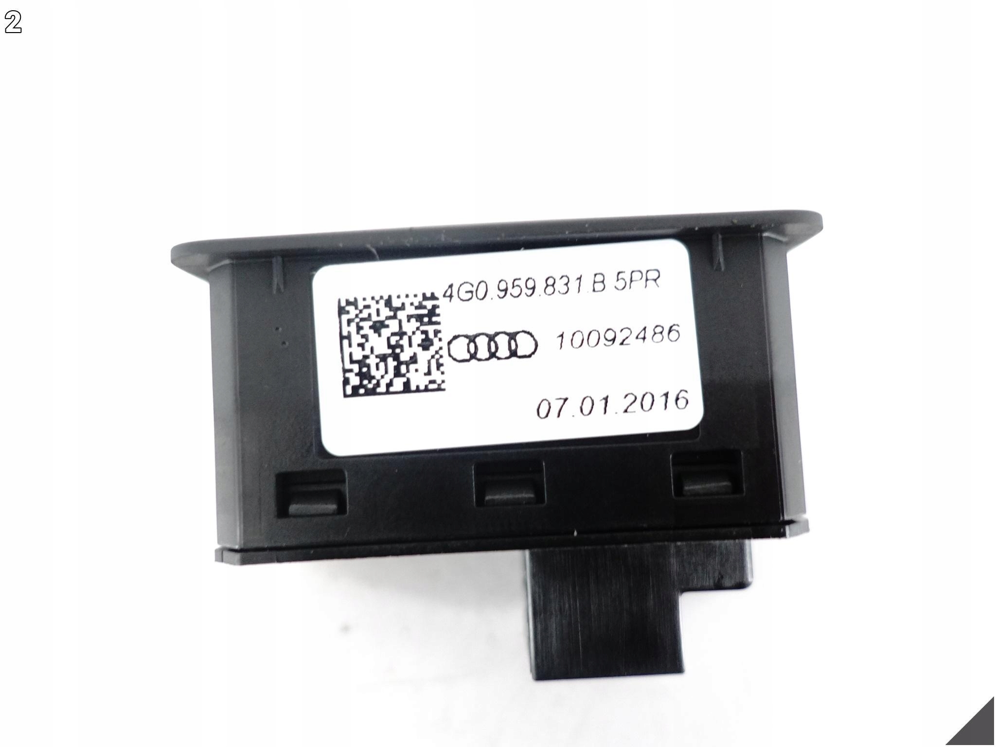 AUDI RS7 S7 A7 4G8 RS6 S6 4G0 A8 4H0 Q3 8U0 PRZYCISK OTWIERANIA KLAPY TYŁ AUDI RS7 S7 A7 4G8 RS6 S6 4G0 A8 4H0 Q3 8U0 PRZYCISK OTWIERANIA KLAPY TYŁ - obrazek 3