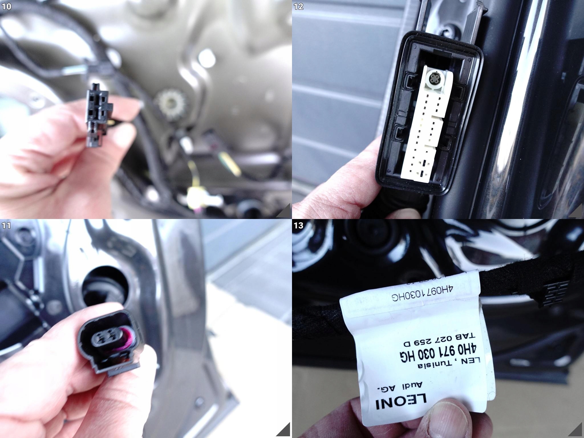 AUDI A8 S8 D4 4H0 09-17 LIFT DRZWI PRAWE PRZÓD Z SZYBĄ DEMONTAŻ KOLOR:4N4N AUDI A8 S8 D4 4H0 09-17 LIFT DRZWI PRAWE PRZÓD Z SZYBĄ DEMONTAŻ KOLOR:4N4N - obrazek 11