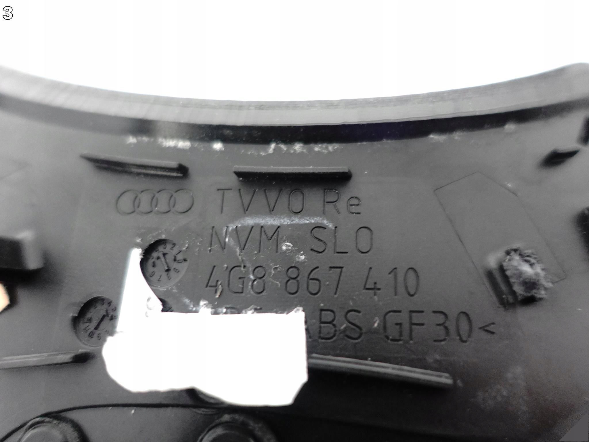 AUDI RS7 S7 A7 4G8 C7 10-18 OSŁONA DEKOR DRZWI PRAWA PRZÓD CARBON CHROM 6T3 AUDI RS7 S7 A7 4G8 C7 10-18 OSŁONA DEKOR DRZWI PRAWA PRZÓD CARBON CHROM 6T3 - obrazek 4