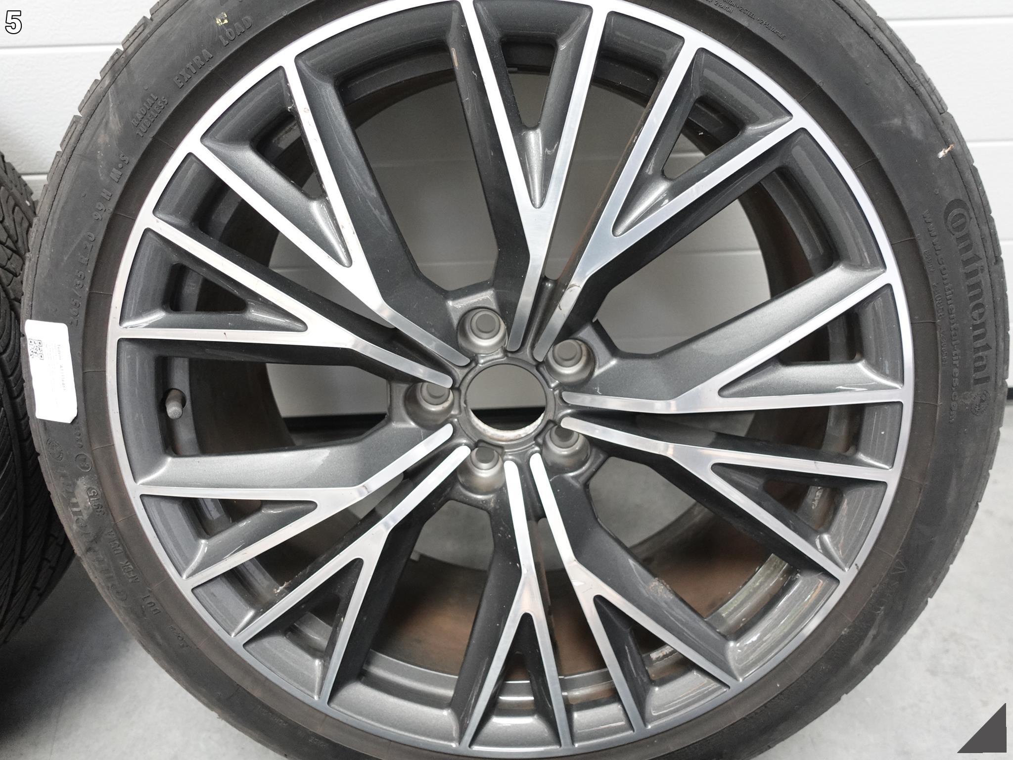AUDI A7 S7 4G8 9JX20 ET37 CONTINENTAL 265/35 KOMPLET FELGI+OPONY ZIMA 8MM AUDI A7 S7 4G8 9JX20 ET37 CONTINENTAL 265/35 KOMPLET FELGI+OPONY ZIMA 8MM - obrazek 6
