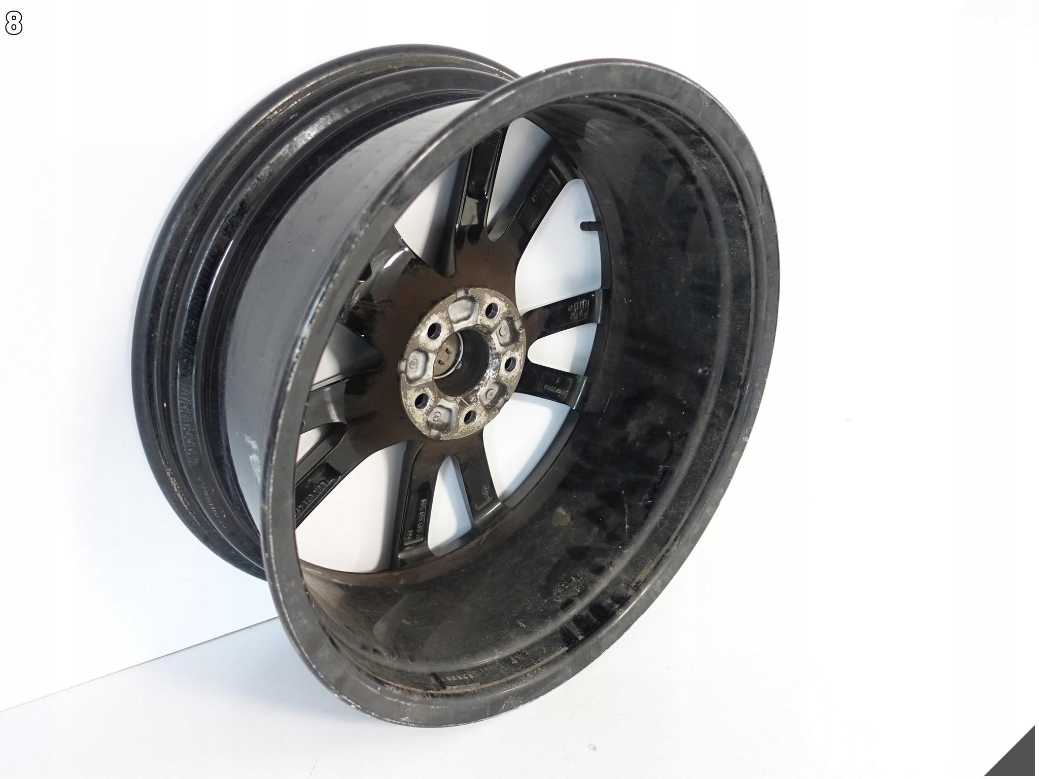 AUDI SQ5 Q5 II 80A FY S-LINE SPORT FELGA 8Jx20 ET39 5×112 (CZARNA / BLACK) AUDI SQ5 Q5 II 80A FY S-LINE SPORT FELGA 8Jx20 ET39 5x112 (CZARNA / BLACK) - obrazek 9
