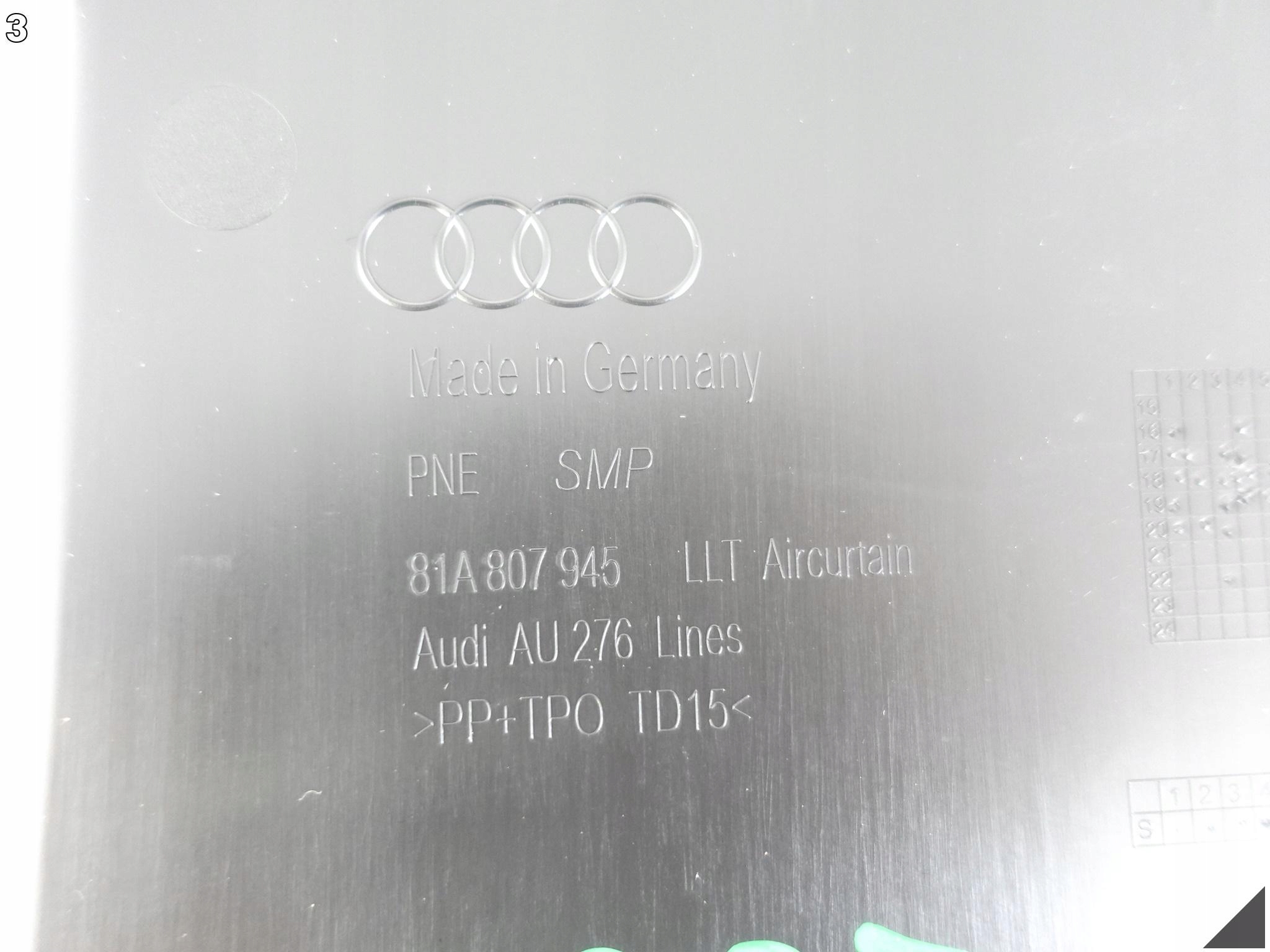 AUDI Q2 81A 16-20 OBUDOWA KIEROWNICA WLOT POWIETRZA W ZDERZAK LEWA PRZÓD AUDI Q2 81A 16-20 OBUDOWA KIEROWNICA WLOT POWIETRZA W ZDERZAK LEWA PRZÓD - obrazek 4