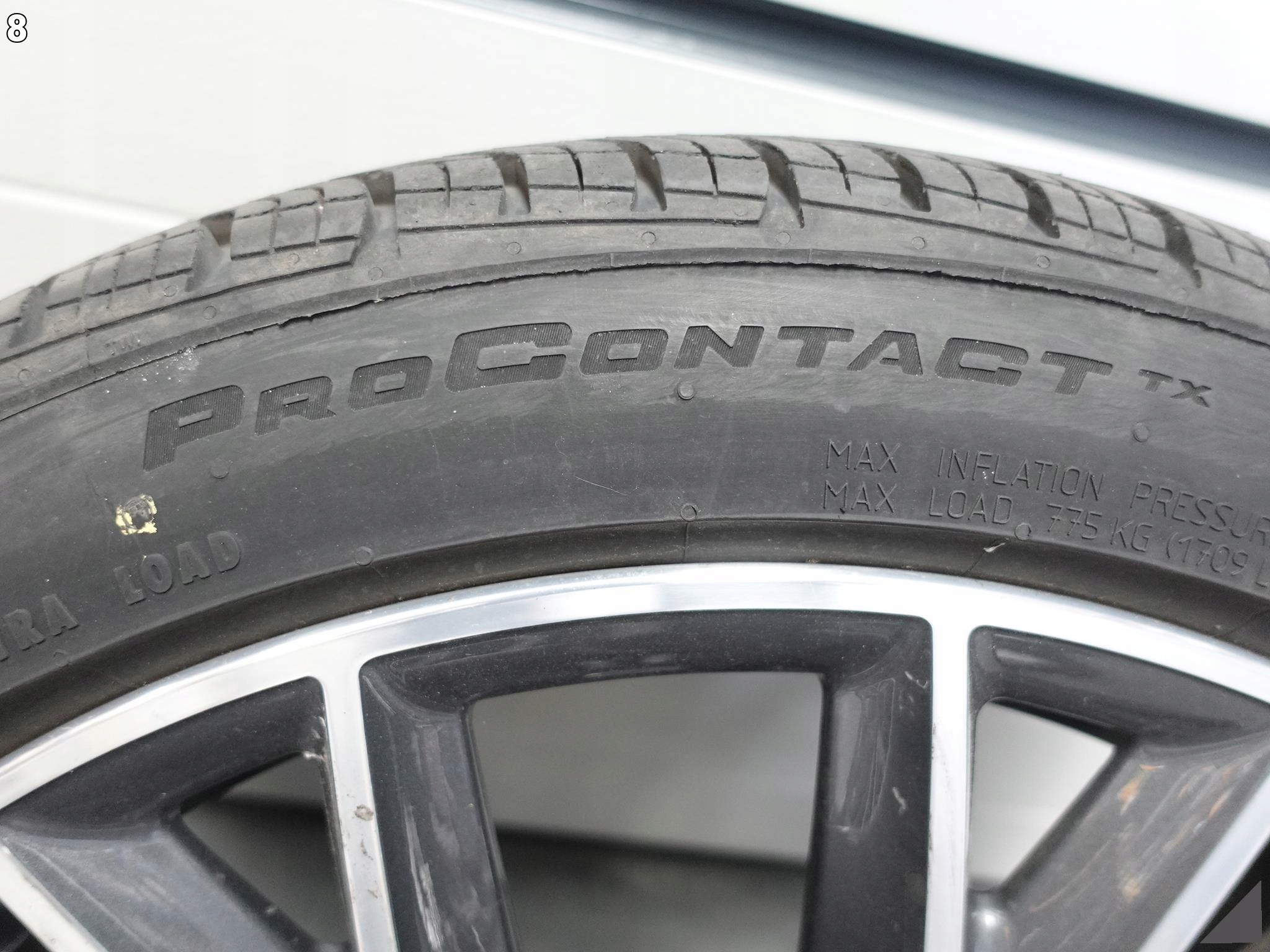 AUDI A7 S7 4G8 9JX20 ET37 CONTINENTAL 265/35 KOMPLET FELGI+OPONY ZIMA 8MM AUDI A7 S7 4G8 9JX20 ET37 CONTINENTAL 265/35 KOMPLET FELGI+OPONY ZIMA 8MM - obrazek 9