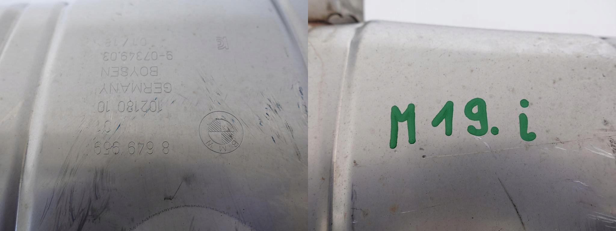 BMW 5 G30 G31 M550IX M-PAKIET WYDECH TŁUMIK TYŁ BMW 5 G30 G31 M550IX M-PAKIET WYDECH TŁUMIK TYŁ - obrazek 12