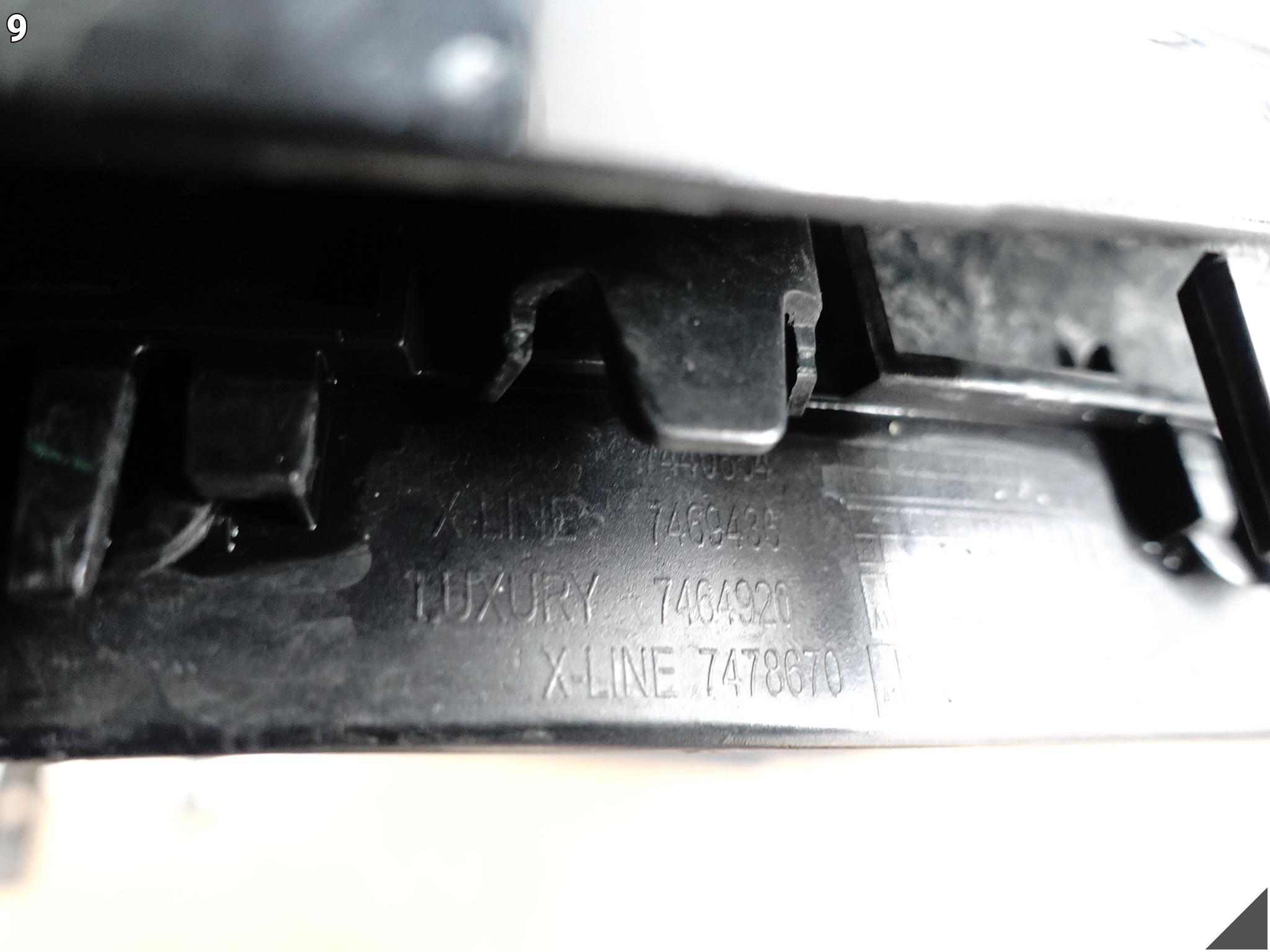 BMW X3 G01 X4 G02 18-20 KRATKA OZDOBNA NERKA GRILL ATRAPA PRAWA CZARNA BMW X3 G01 X4 G02 18-20 KRATKA OZDOBNA NERKA GRILL ATRAPA PRAWA CZARNA - obrazek 10