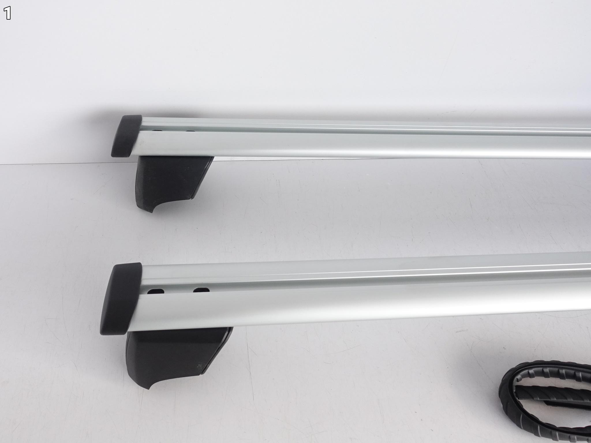 AUDI Q5 SQ5 I 8R0 LIFT 08-16 BELKI BAGAŻNIK DACHOWY NA RELINGI + KLUCZ AUDI Q5 SQ5 I 8R0 LIFT 08-16 BELKI BAGAŻNIK DACHOWY NA RELINGI + KLUCZ - obrazek 2