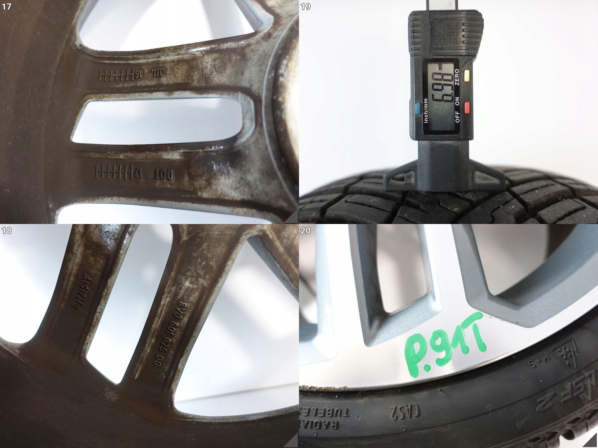 AUDI A3 S3 8V0 S-LINE SPORT FELGA 8Jx18 ET46 + OPONA 225/40 ROK 2021 7MM AUDI A3 S3 8V0 S-LINE SPORT FELGA 8Jx18 ET46 + OPONA 225/40 ROK 2021 7MM - obrazek 12