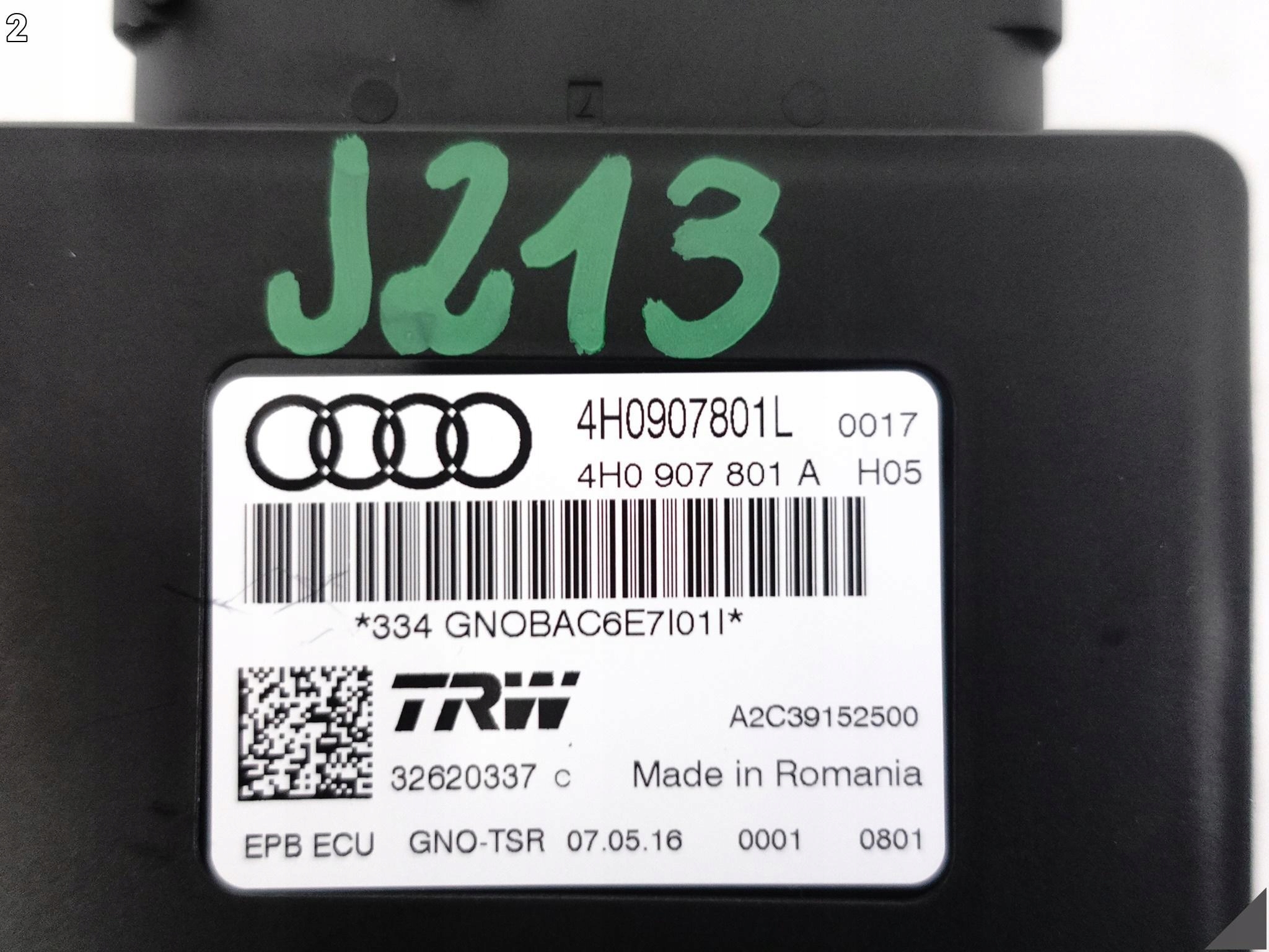 AUDI RS7 S7 A7 4G8 RS6 S6 A6 4G0 A8 S8 4H0 D4 LIFT MODUŁ HAMULCA RĘCZNEGO AUDI RS7 S7 A7 4G8 RS6 S6 A6 4G0 A8 S8 4H0 D4 LIFT MODUŁ HAMULCA RĘCZNEGO - obrazek 3