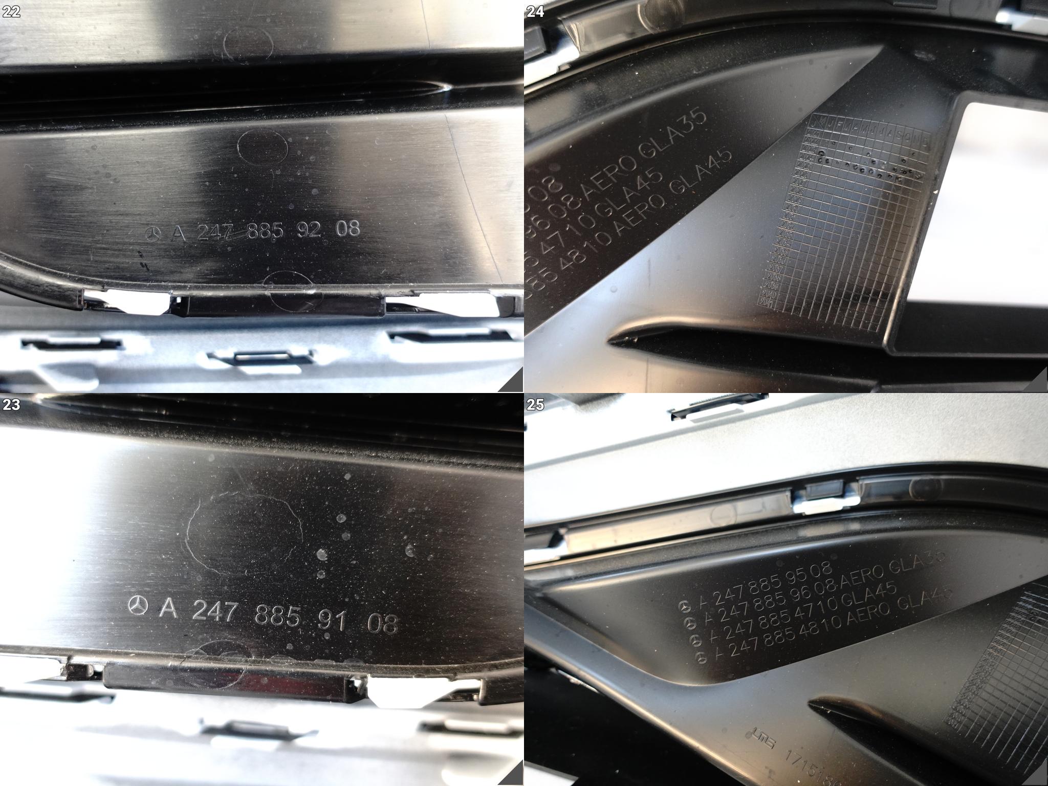 MERCEDES GLA H247 AMG LIFT MOPF 23- ZDERZAK PRZÓD + GRILL KRATKI ŚLIZGI MERCEDES GLA H247 AMG LIFT MOPF 23- ZDERZAK PRZÓD + GRILL KRATKI ŚLIZGI - obrazek 8