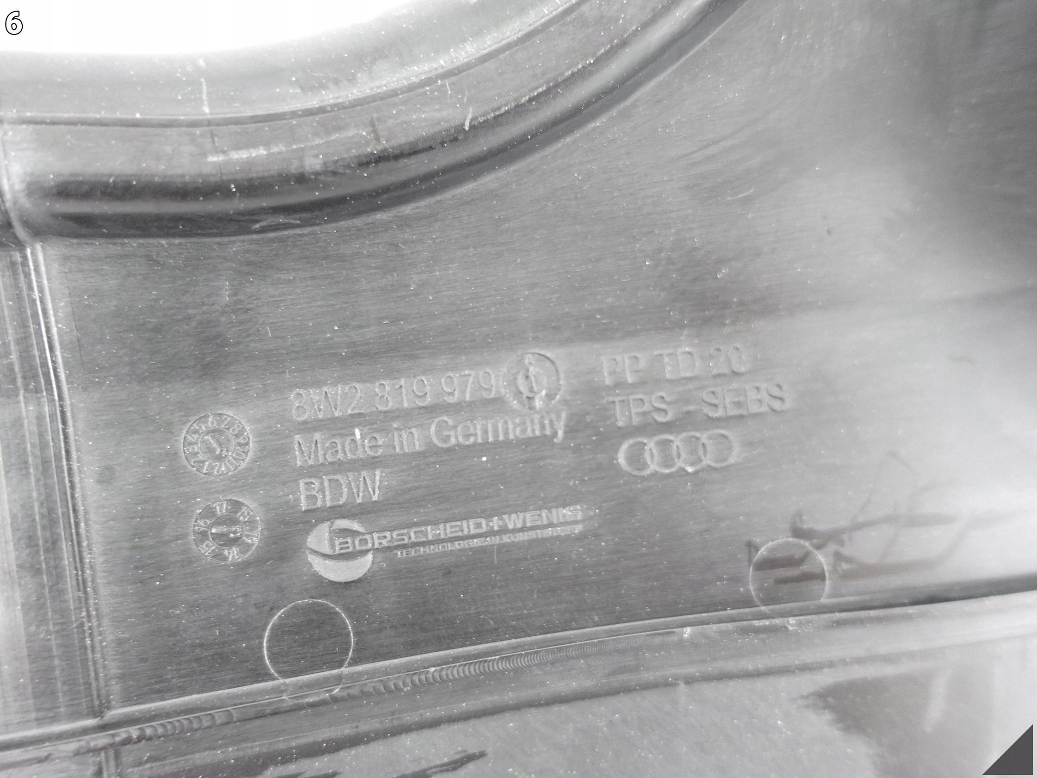 AUDI A5 F5 8W6 A4 8W0 B9 15- OBUDOWA WLOTU POWIETRZA PODSZYBIE WERSJA UK AUDI A5 F5 8W6 A4 8W0 B9 15- OBUDOWA WLOTU POWIETRZA PODSZYBIE WERSJA UK - obrazek 7
