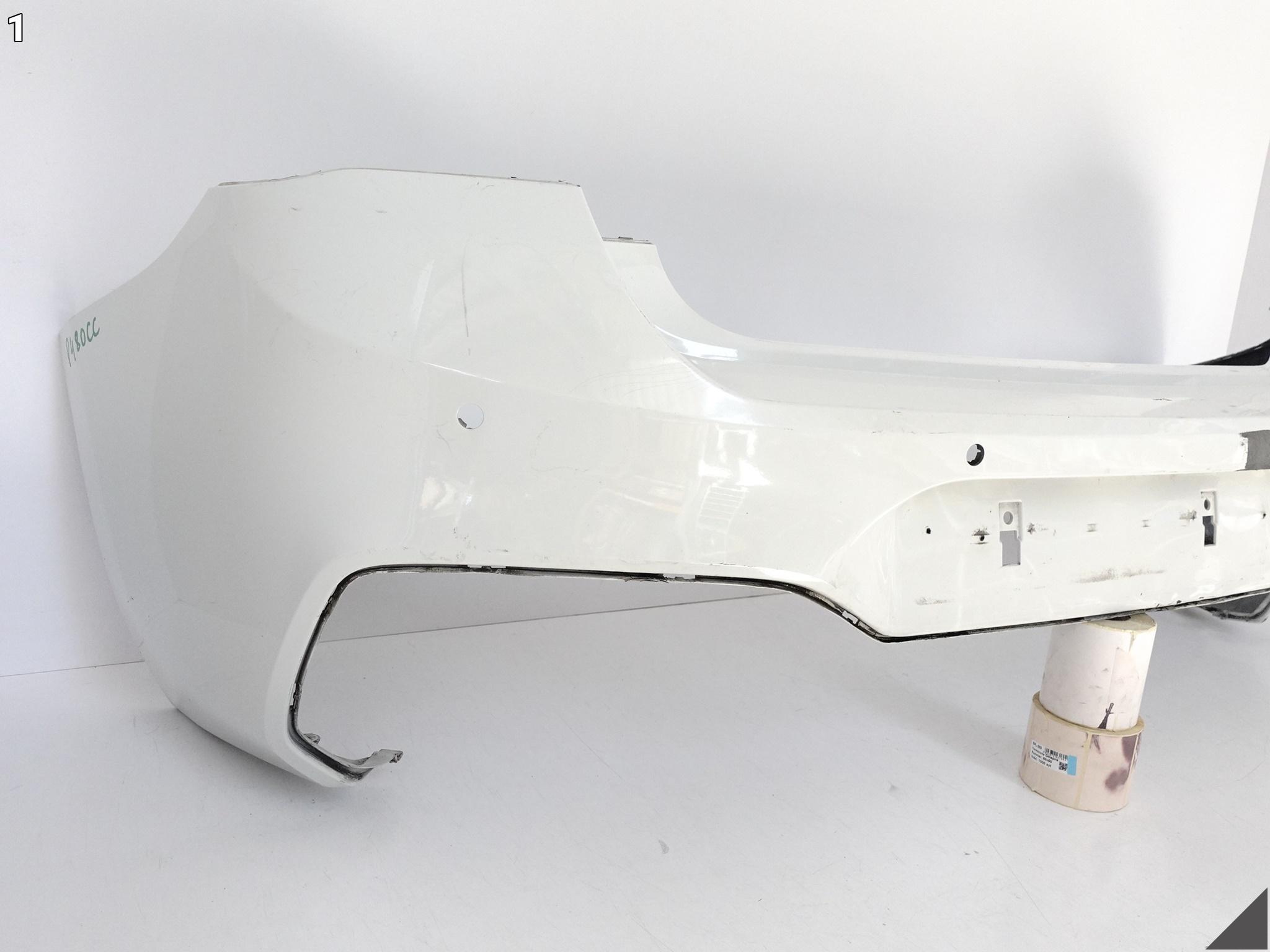 BMW 1 F20 F21 LIFT LCI M-PAKIET MSP 15-19 ZDERZAK BUMPER TYŁ 4xPDC BMW 1 F20 F21 LIFT LCI M-PAKIET MSP 15-19 ZDERZAK BUMPER TYŁ 4xPDC - obrazek 2