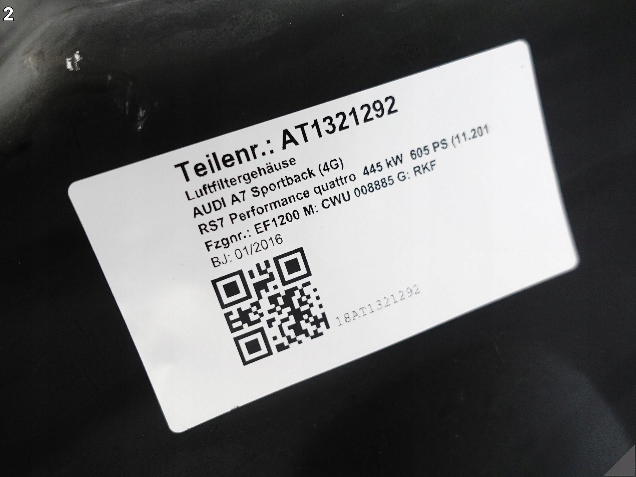 AUDI RS7 4G8 RS6 4G0 C7 LIFT 14-18 OBUDOWA FILTRA POWIETRZA + FILTR 4.0TFSI AUDI RS7 4G8 RS6 4G0 C7 LIFT 14-18 OBUDOWA FILTRA POWIETRZA + FILTR 4.0TFSI - obrazek 3