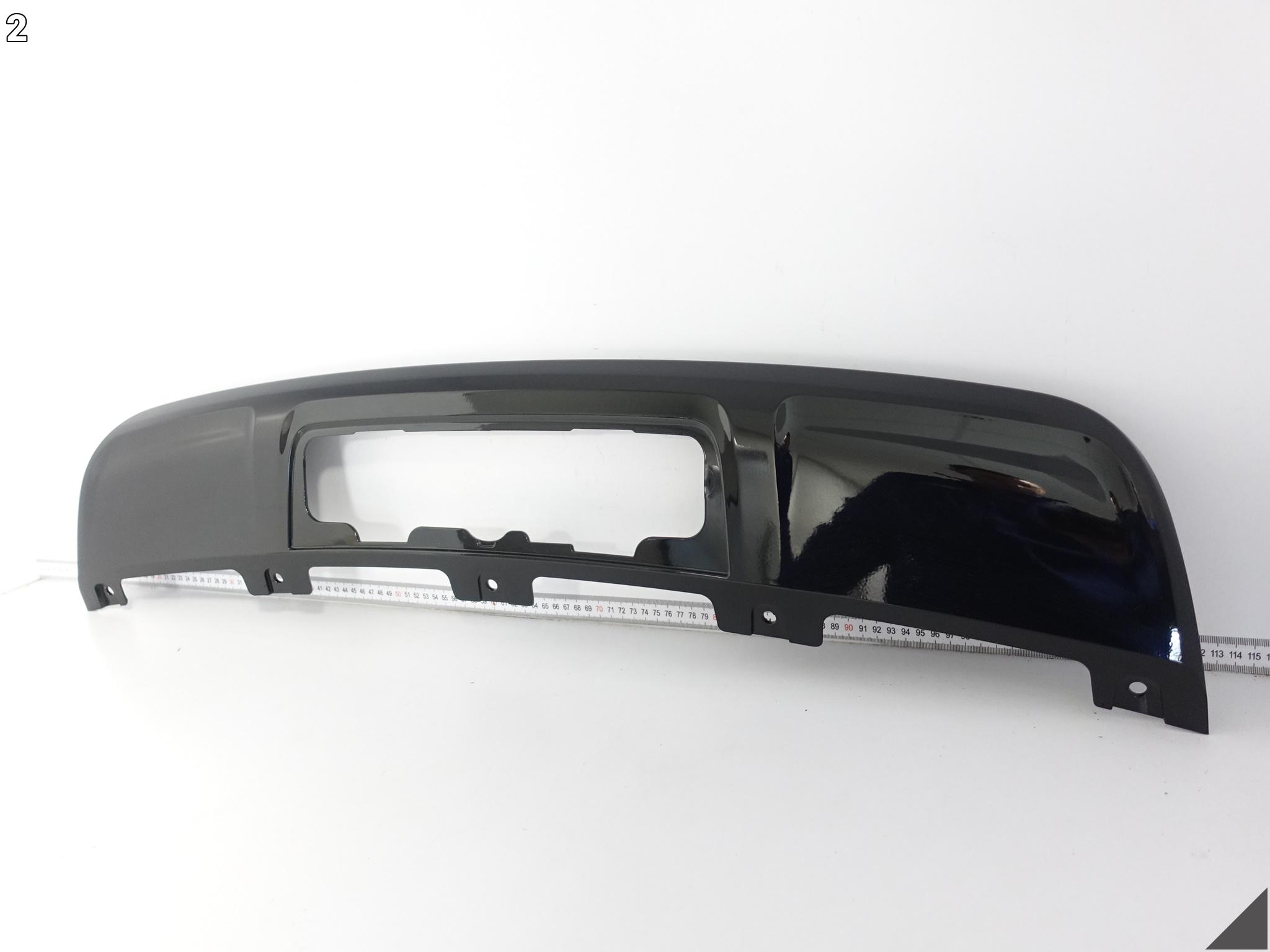 MASERATI LEVANTE M161 16-24 SPOILER DYFUZOR DOKŁADKA W ZDERZAK TYŁ BLACK MASERATI LEVANTE M161 16-24 SPOILER DYFUZOR DOKŁADKA W ZDERZAK TYŁ BLACK - obrazek 3
