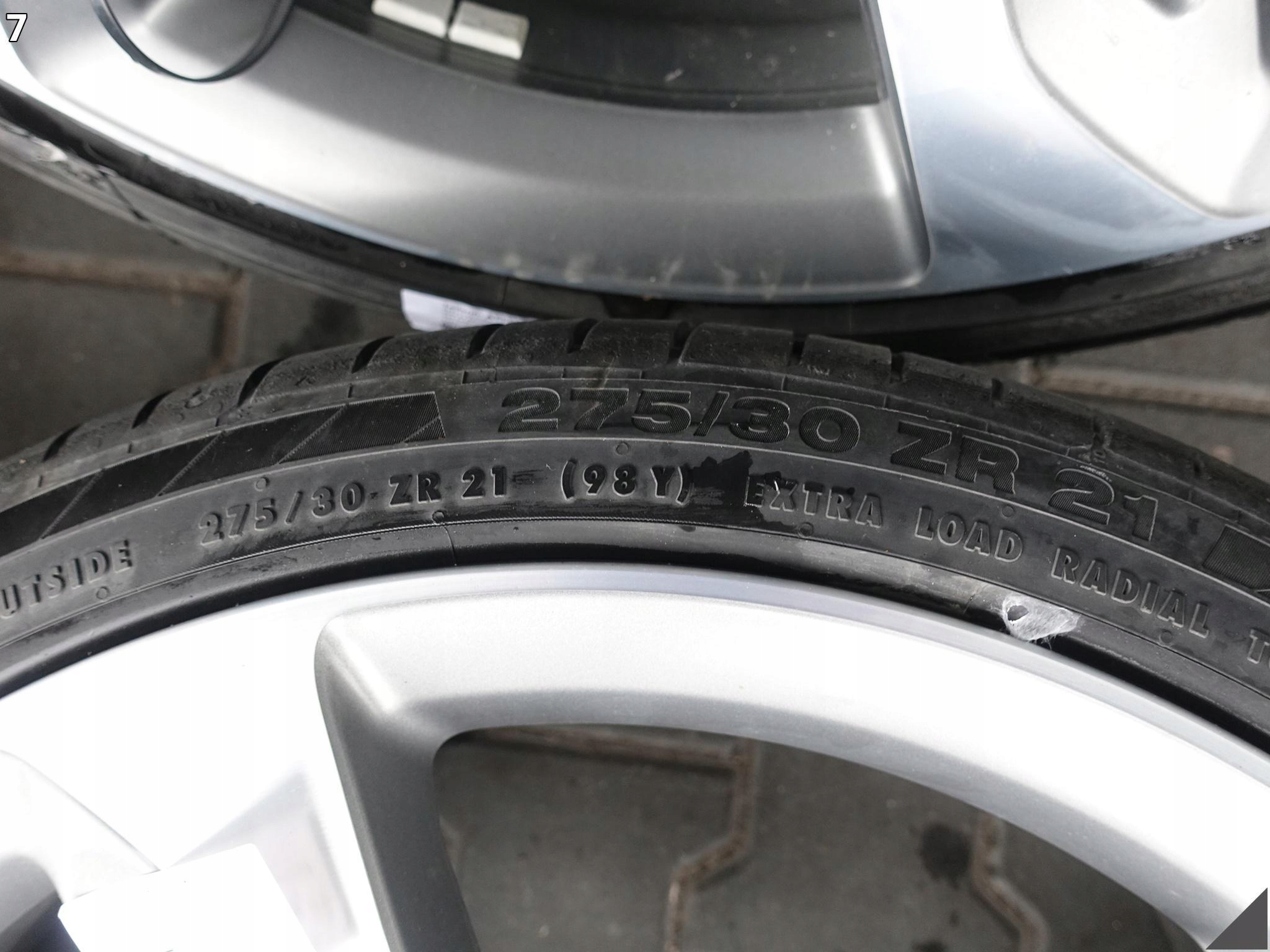 AUDI RS7 S7 A7 4G8 FELGI + OPONY 9Jx21 ET35 CONTINENTAL 275/30 15 ROK 7,8MM AUDI RS7 S7 A7 4G8 FELGI + OPONY 9Jx21 ET35 CONTINENTAL 275/30 15 ROK 7,8MM - obrazek 8