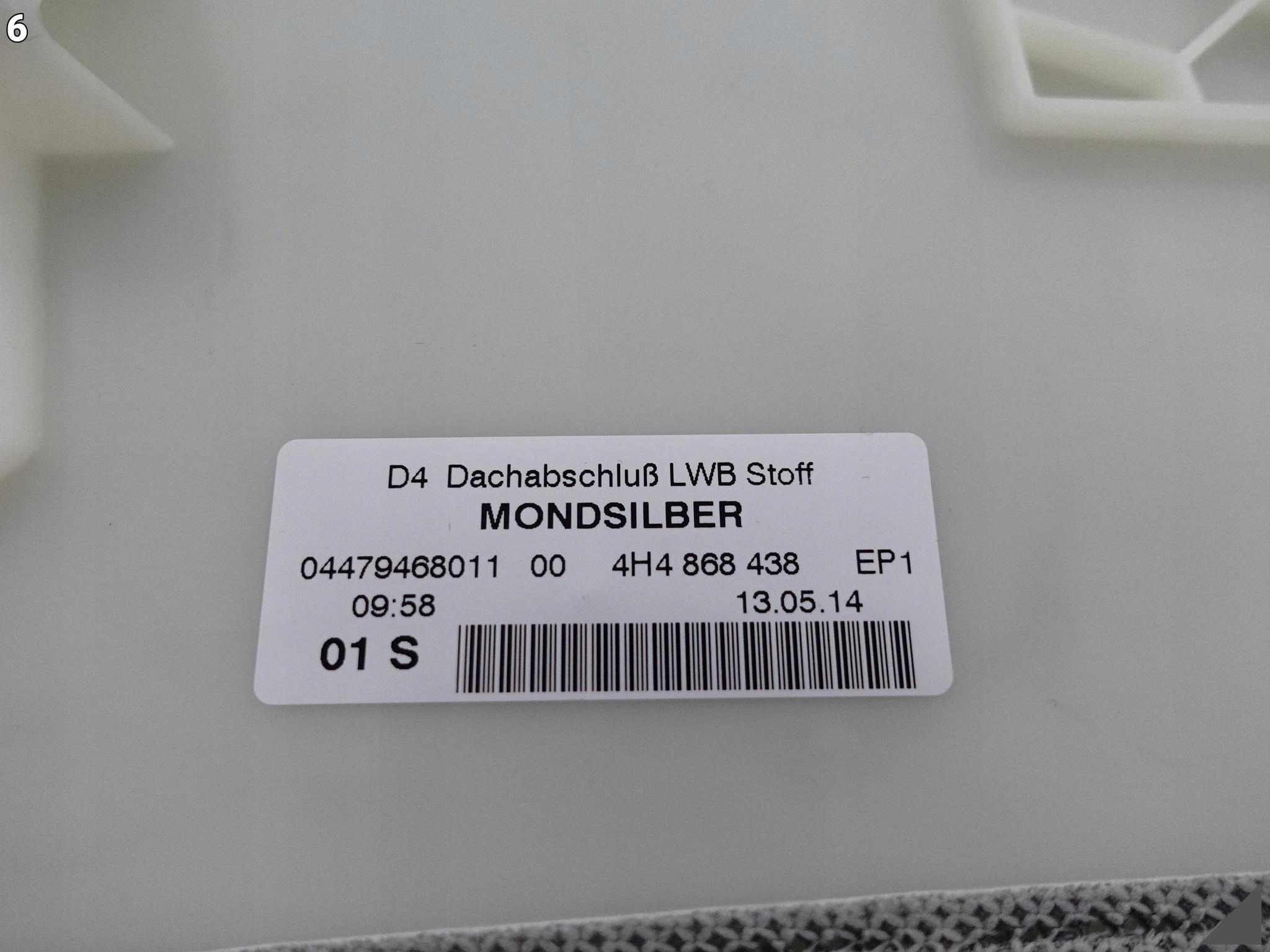 AUDI A8 4H0 4H4 D4 LIFT 09-17 TYLNA OSŁONA POSZYCIE PODSUFITKI LONG EP1 AUDI A8 4H0 4H4 D4 LIFT 09-17 TYLNA OSŁONA POSZYCIE PODSUFITKI LONG EP1 - obrazek 7