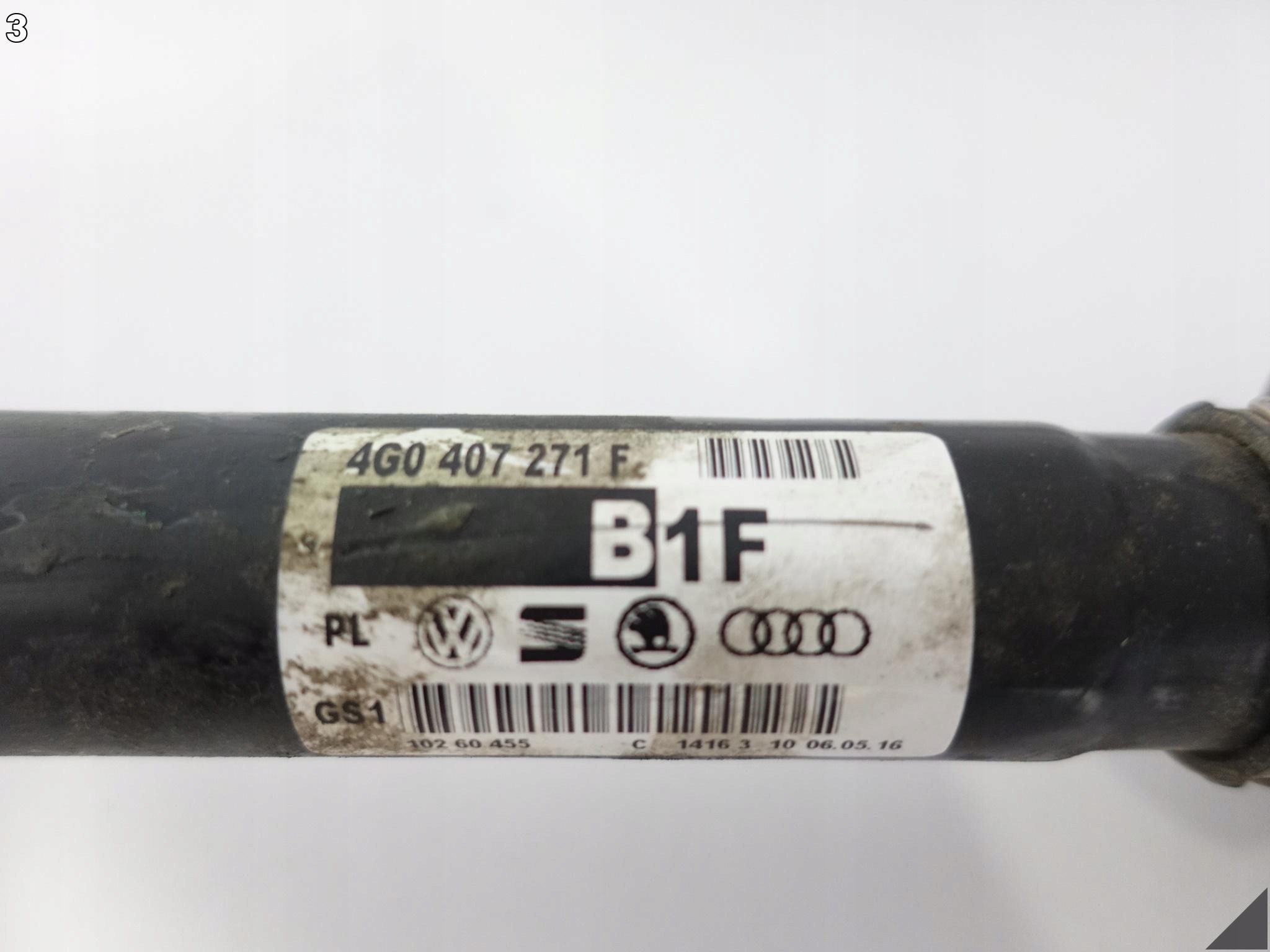 AUDI RS7 S7 4G8 S8 4H0 RS6 S6 4G0 SQ5 80A PÓŁOŚ PRZEGUB PRZÓD L = R 340 KM AUDI RS7 S7 4G8 S8 4H0 RS6 S6 4G0 SQ5 80A PÓŁOŚ PRZEGUB PRZÓD L = R 340 KM - obrazek 4