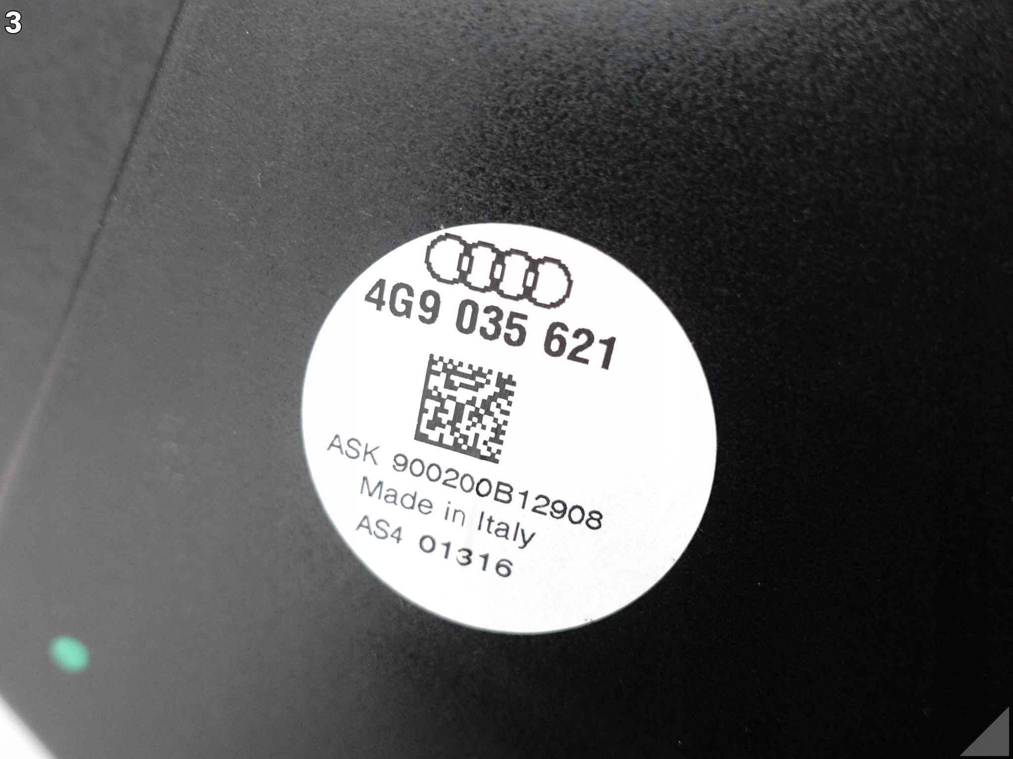 AUDI RS7 S7 A7 4G8 C7 10-18 LIFT ZESTAW GŁOŚNIKÓW WZMACNIACZ BANG & OLUFSEN AUDI RS7 S7 A7 4G8 C7 10-18 LIFT ZESTAW GŁOŚNIKÓW WZMACNIACZ BANG & OLUFSEN - obrazek 4