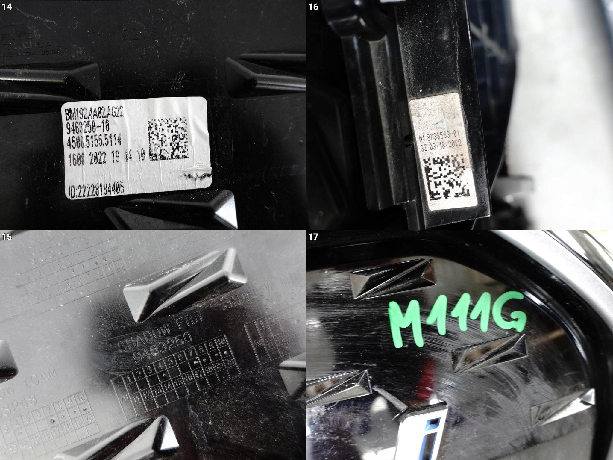 BMW 4 i4 G26 GRAN COUPE M-PAKIET 21- GRILL ATRAPA NERKI KRATKA W ZDERZAK BMW 4 i4 G26 GRAN COUPE M-PAKIET 21- GRILL ATRAPA NERKI KRATKA W ZDERZAK - obrazek 12