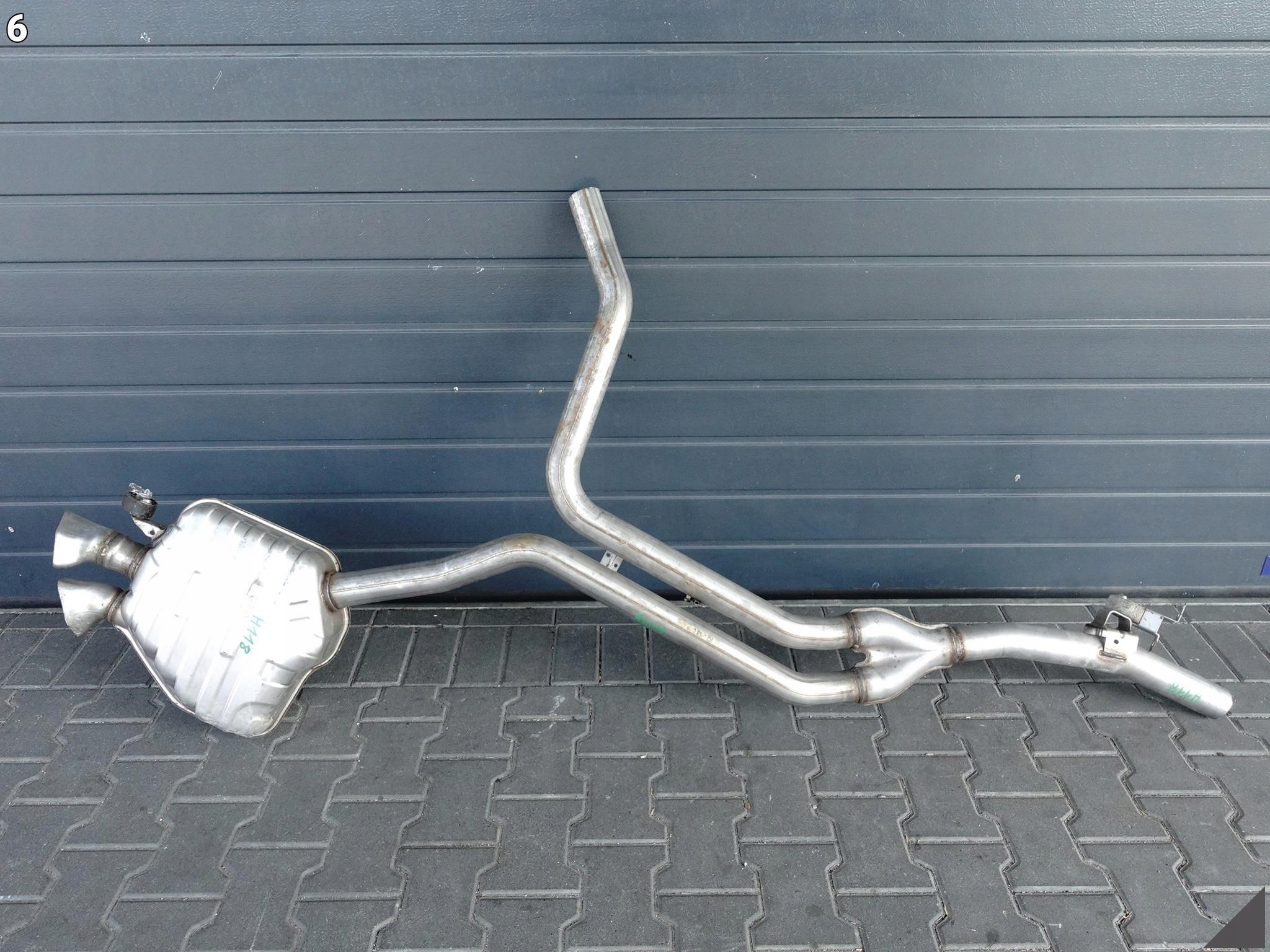 AUDI A8 4H0 4H4 D4 LIFT 13-17 UKŁAD WYDECHOWY TŁUMIK KOŃCOWY LONG 3.0 TDI AUDI A8 4H0 4H4 D4 LIFT 13-17 UKŁAD WYDECHOWY TŁUMIK KOŃCOWY LONG 3.0 TDI - obrazek 7