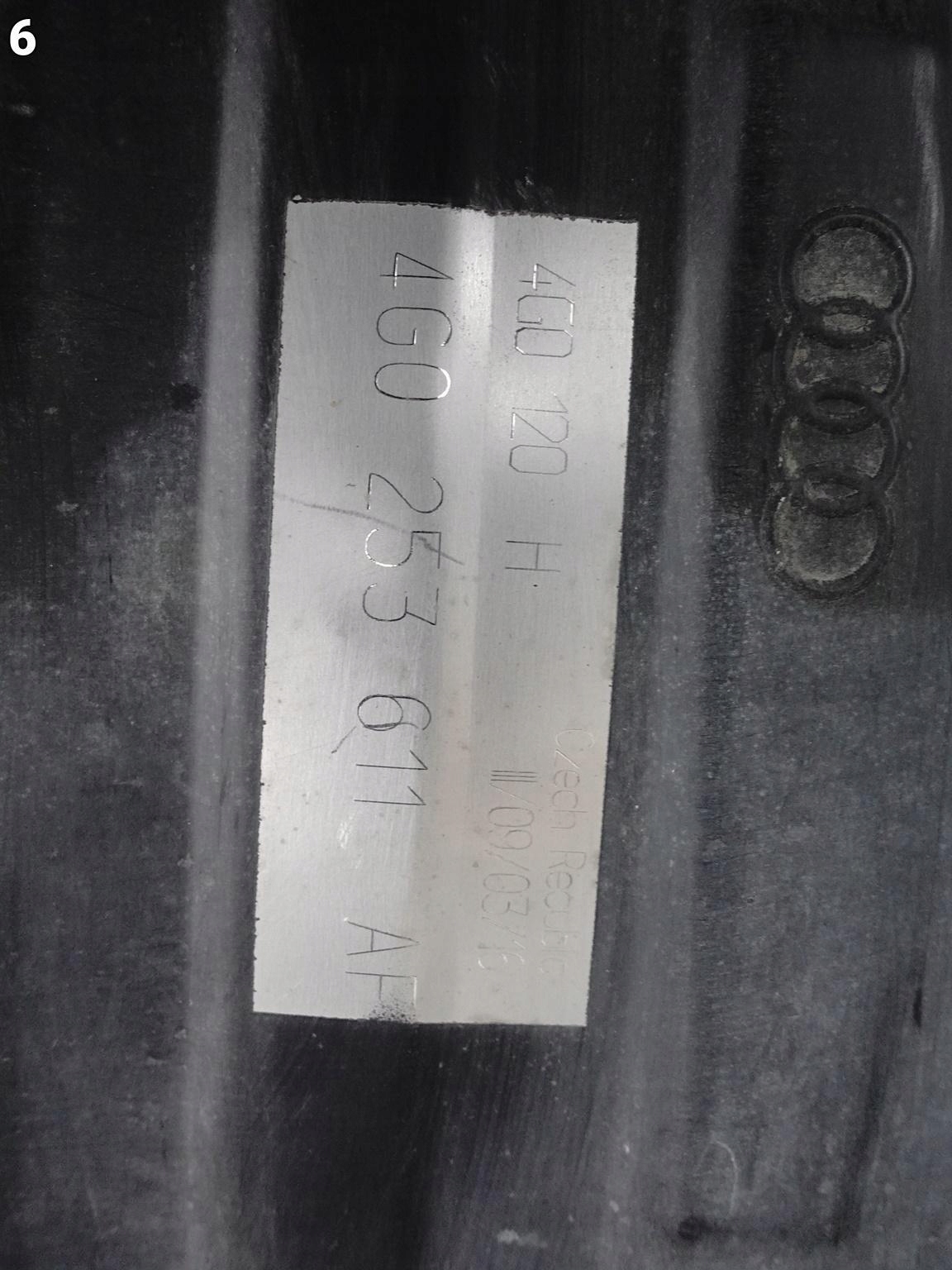 AUDI RS7 4G8 C7 LIFT 15-18 RURA WYDECH TŁUMIK LEWY TYŁ 4.0 TFSI 78 KM AUDI RS7 4G8 C7 LIFT 15-18 RURA WYDECH TŁUMIK LEWY TYŁ 4.0 TFSI 78 KM - obrazek 7