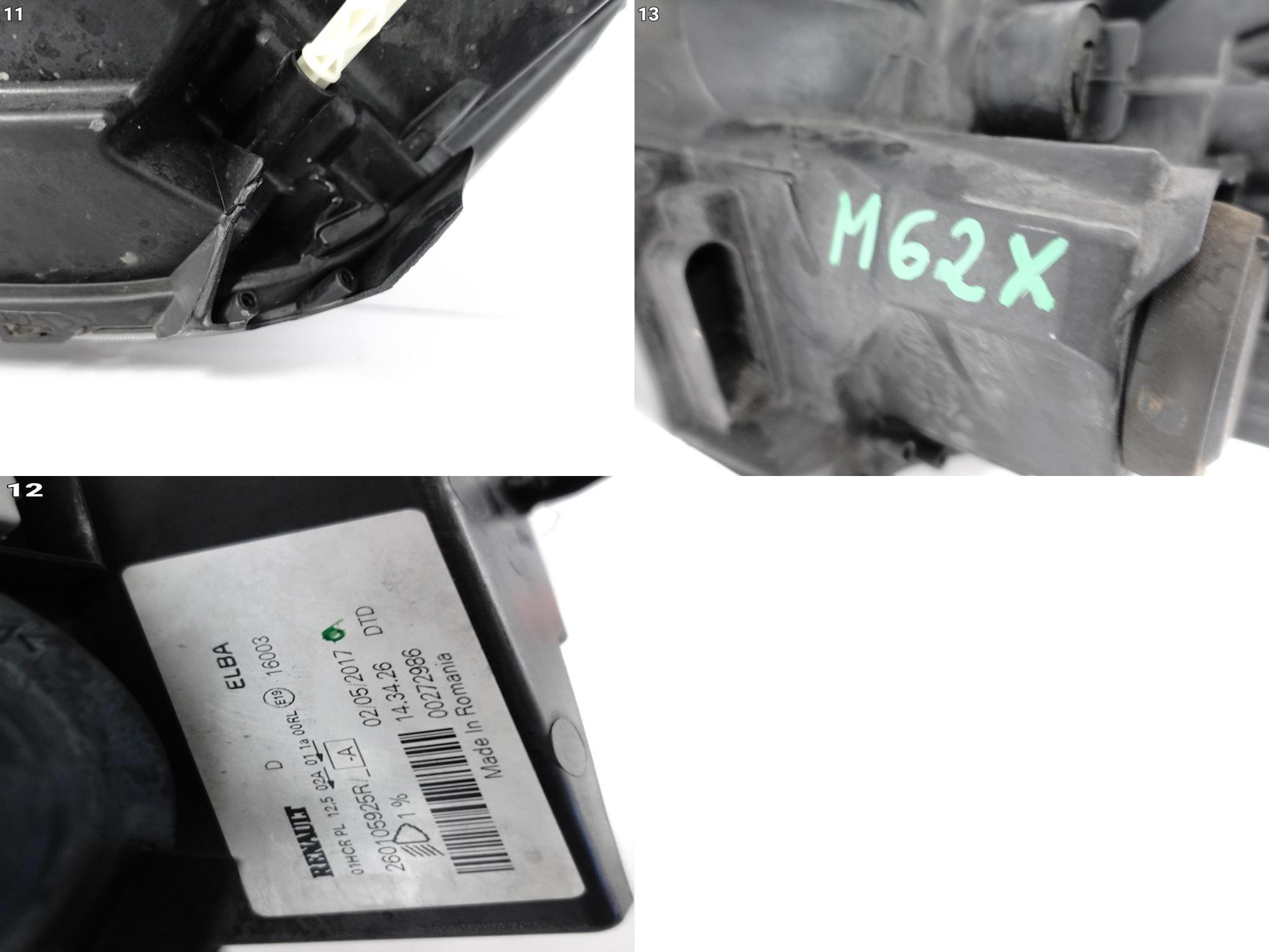 DACIA SANDERO LOGAN II 2 LIFT 17-20 LAMPA PRAWA ZWYKŁA H7+LED EU DACIA SANDERO LOGAN II 2 LIFT 17-20 LAMPA PRAWA ZWYKŁA H7+LED EU - obrazek 12