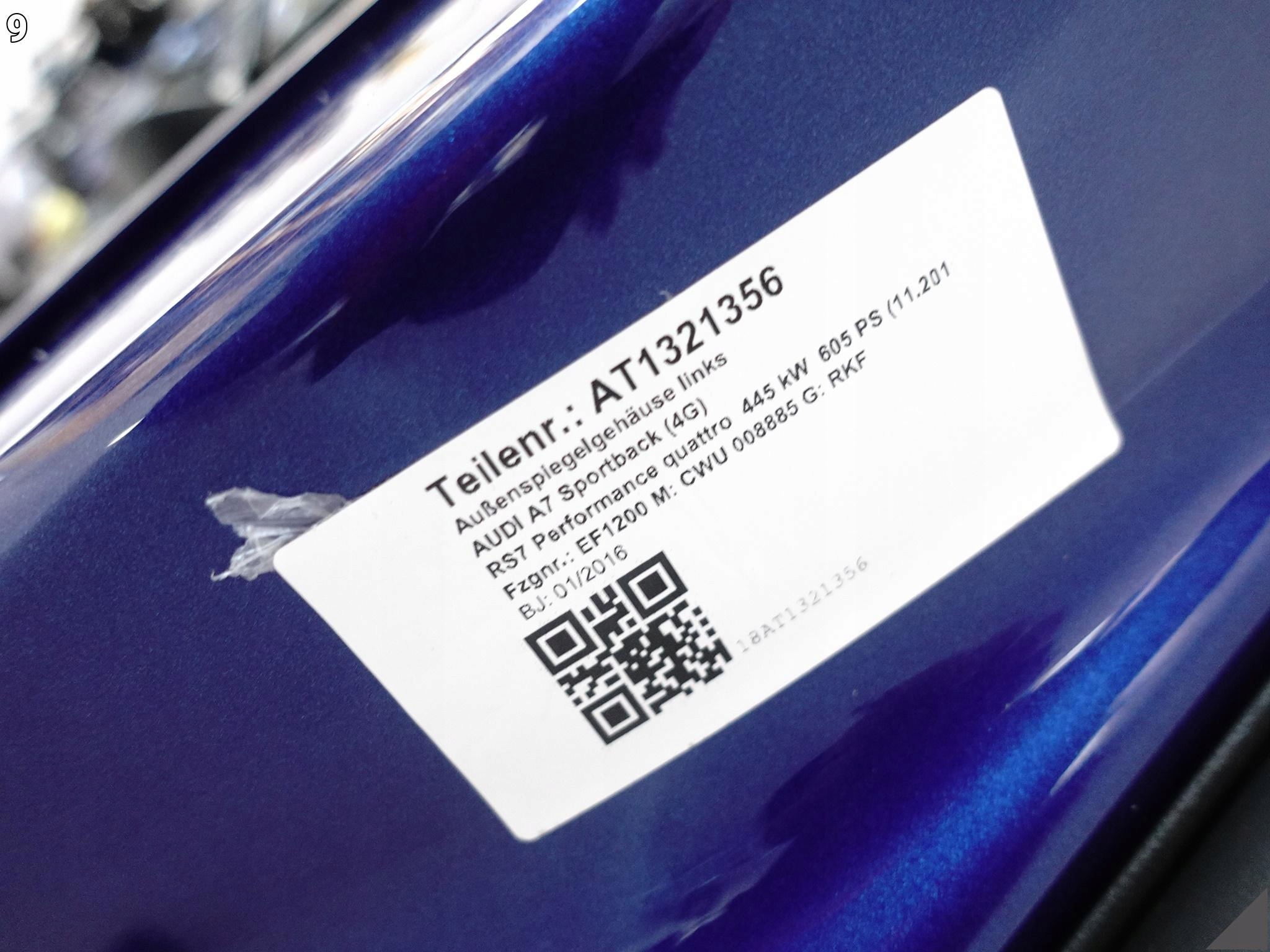 AUDI RS7 S7 A7 4G8 C7 10-18 LIFT DRZWI PRAWE PRZÓD DEMONTAŻ KOLOR LY5Q Y5Q AUDI RS7 S7 A7 4G8 C7 10-18 LIFT DRZWI PRAWE PRZÓD DEMONTAŻ KOLOR LY5Q Y5Q - obrazek 10