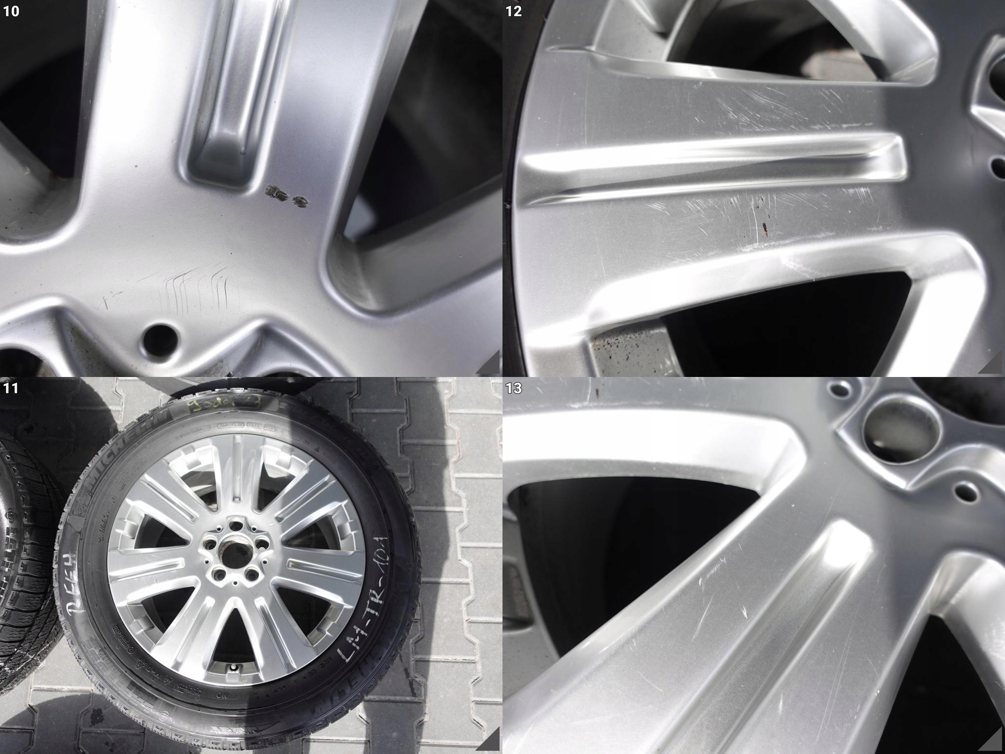MERCEDES GL X164 ML W164 8,5JX19 ET56 MICHELIN 265/55 FELGI+OPONY 5MM ZIMA MERCEDES GL X164 ML W164 8,5JX19 ET56 MICHELIN 265/55 FELGI+OPONY 5MM ZIMA - obrazek 8