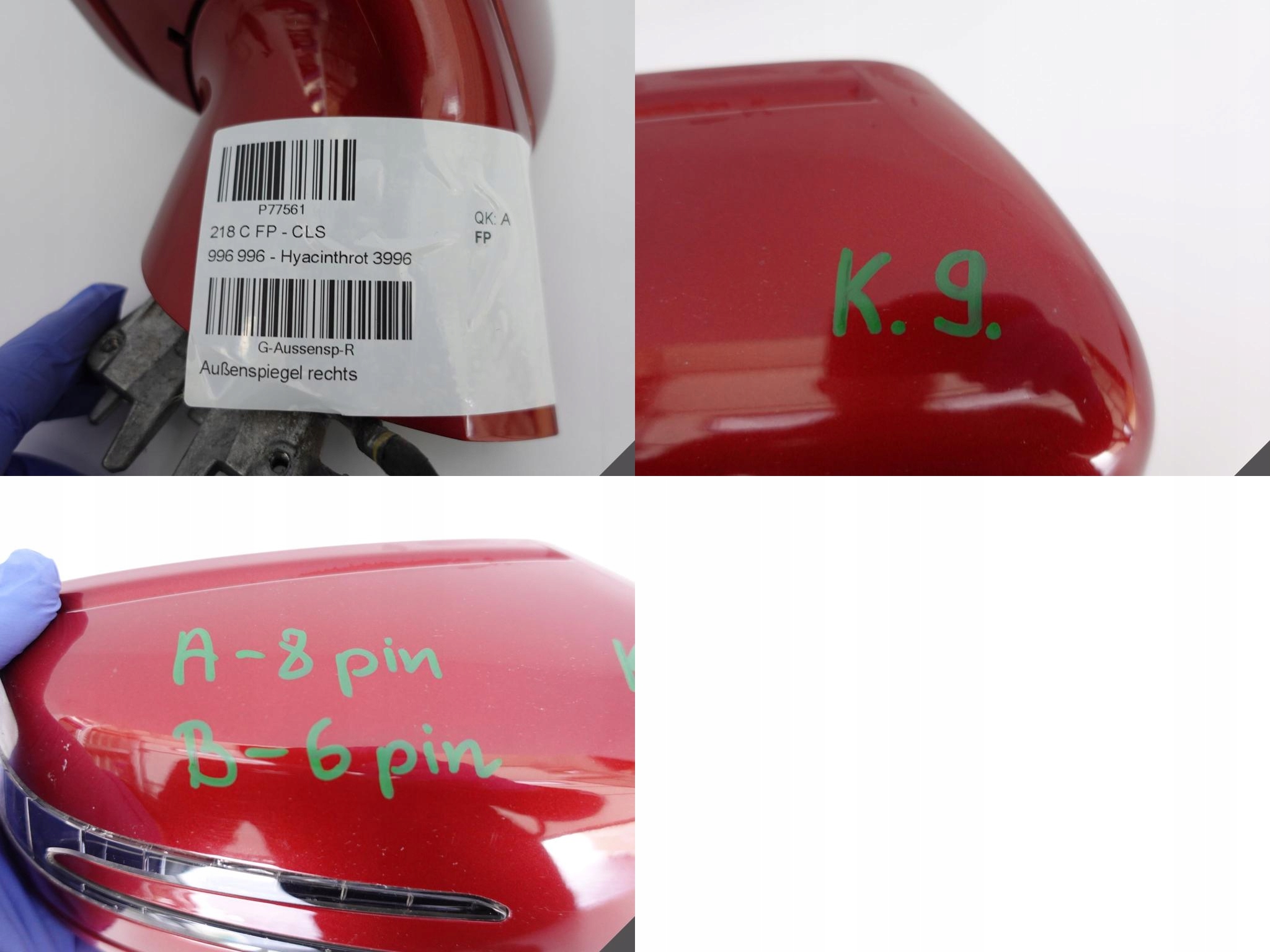 MERCEDES CLS 218 10-18 LUSTERKO ASYSTENT EU 14PIN MERCEDES CLS 218 10-18 LUSTERKO ASYSTENT EU 14PIN - obrazek 12