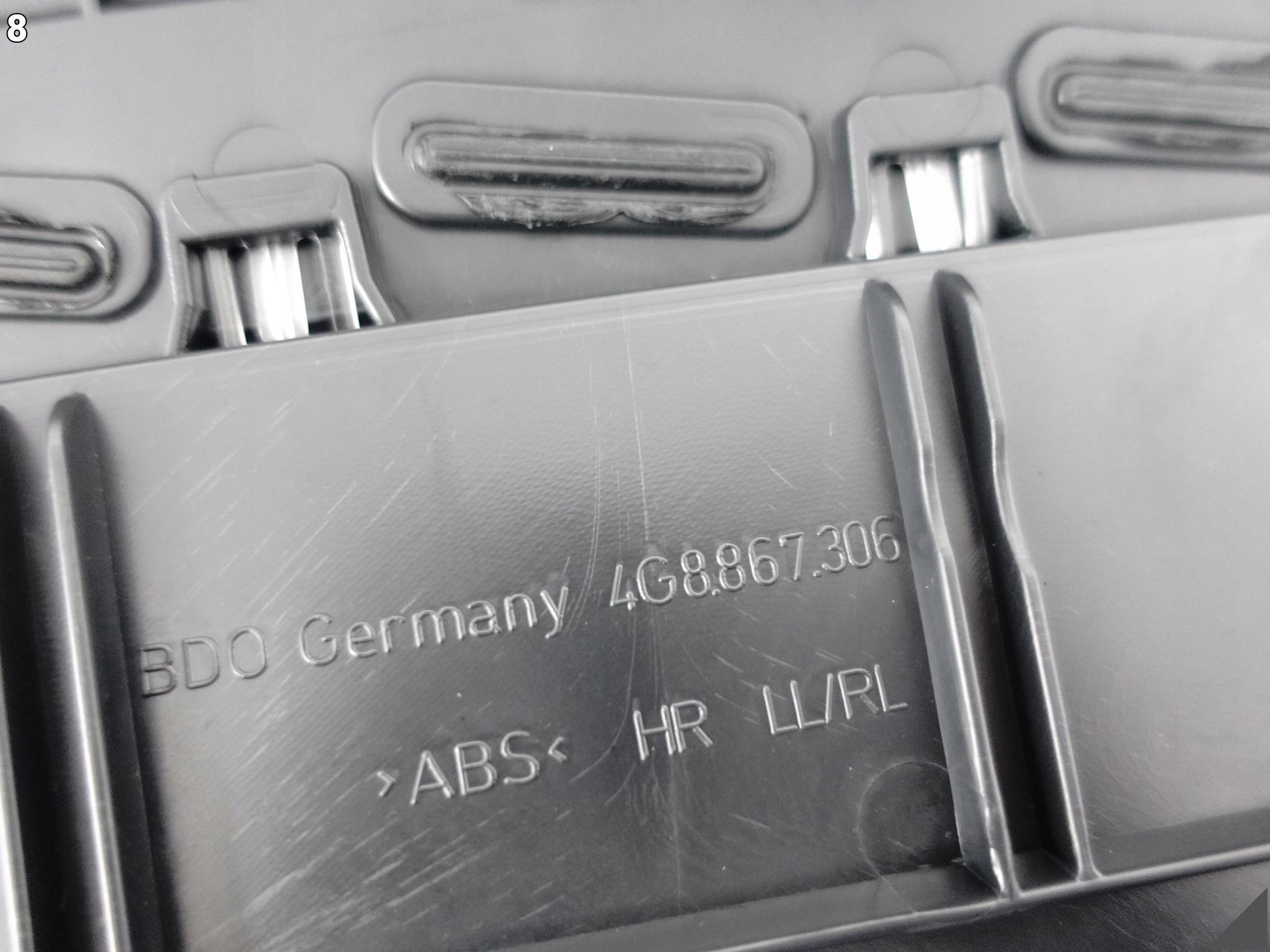 AUDI RS7 S7 A7 4G8 C7 10-18 TAPICERKA BOCZEK DRZWI PRAWA TYŁ EXCLUSIVE AUDI RS7 S7 A7 4G8 C7 10-18 TAPICERKA BOCZEK DRZWI PRAWA TYŁ EXCLUSIVE - obrazek 9