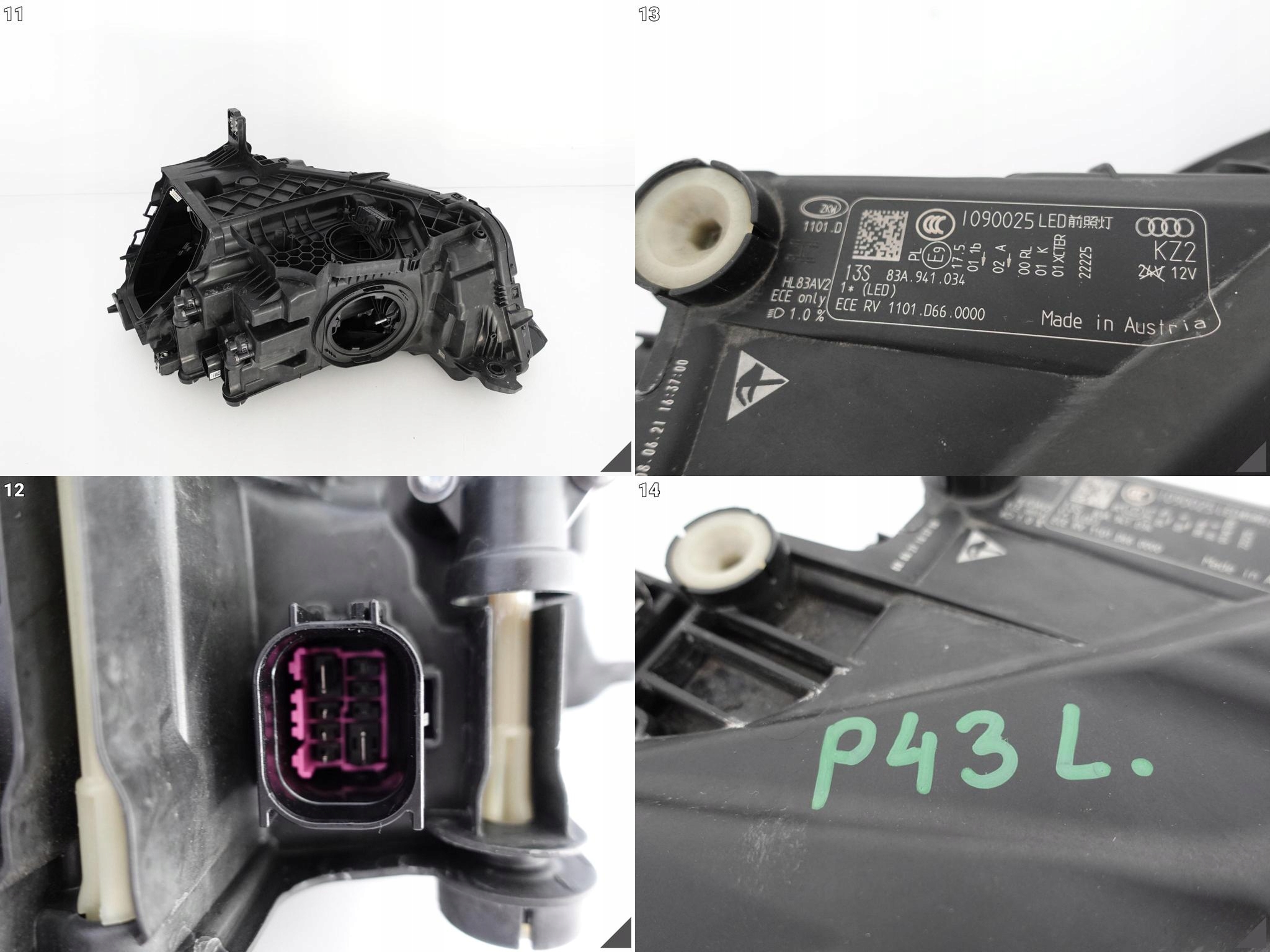 AUDI Q3 II 2 F3 83A 18- LAMPA FULL LED PRAWA EU AUDI Q3 II 2 F3 83A 18- LAMPA FULL LED PRAWA EU - obrazek 12