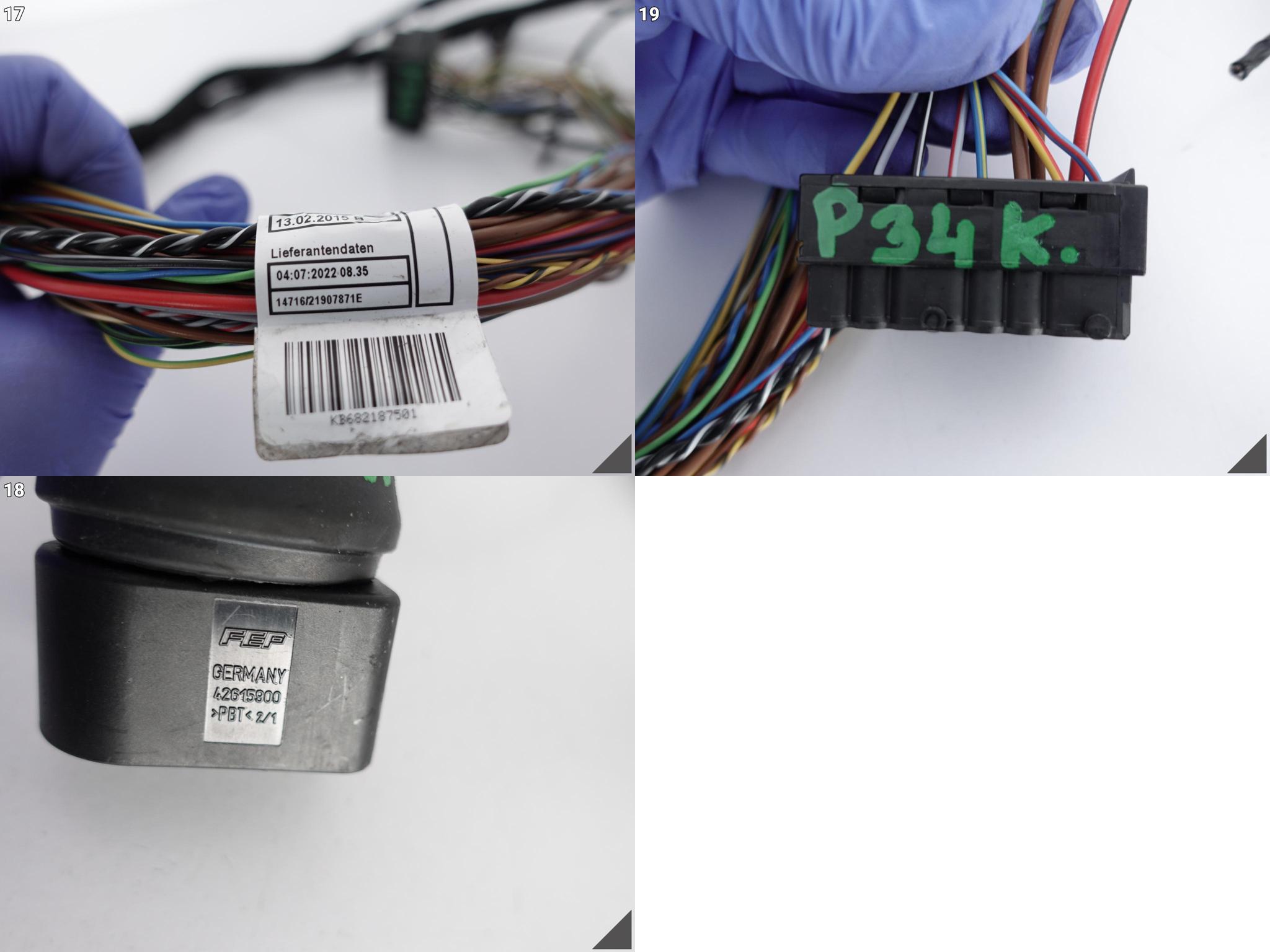 BMW X1 F48 LCI 15-22 ZDERZAK WIĄZKA INSTALACJA TYŁ BMW X1 F48 LCI 15-22 ZDERZAK WIĄZKA INSTALACJA TYŁ - obrazek 12