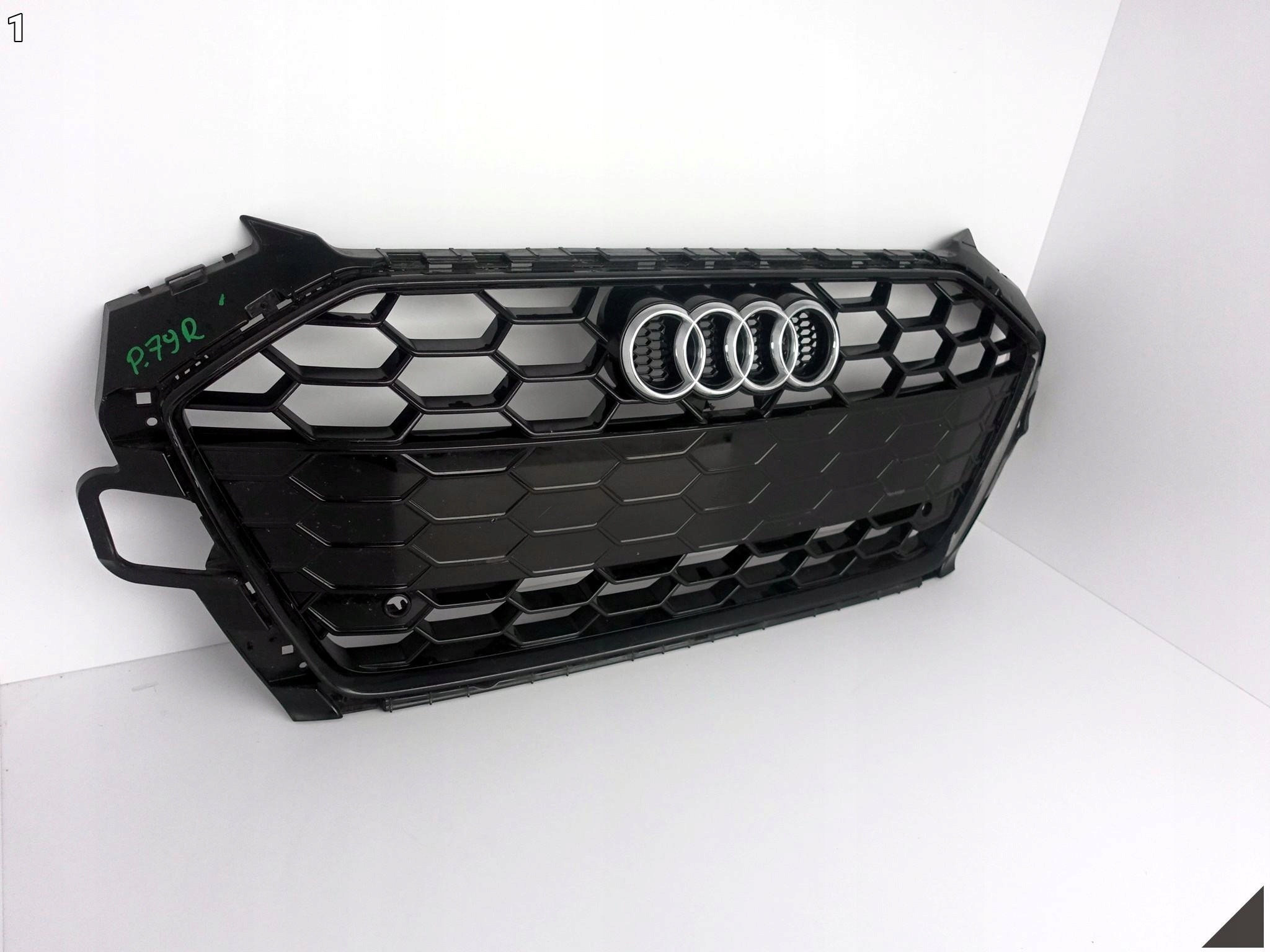 AUDI A4 B9 8W0 LIFT 19- S-LINE SPORT ZDERZAK GRILL ATRAPA ŁADNY CZARNY AUDI A4 B9 8W0 LIFT 19- S-LINE SPORT ZDERZAK GRILL ATRAPA ŁADNY CZARNY - obrazek 2