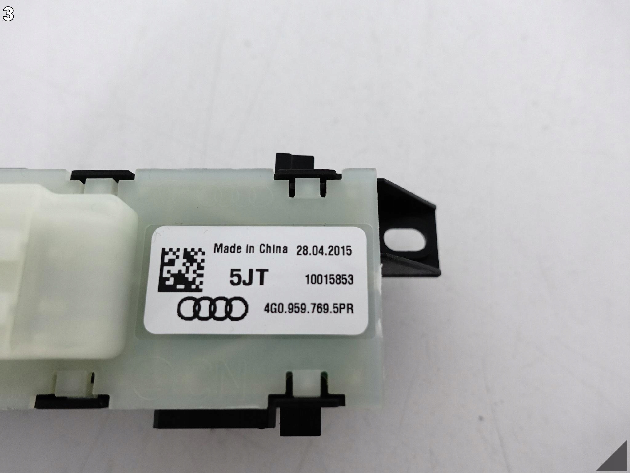 AUDI A6 S6 4G0 C7 LIFT 10-18 PANEL PRZEŁĄCZNIK PAMIĘCI FOTELA 4G09597695PR AUDI A6 S6 4G0 C7 LIFT 10-18 PANEL PRZEŁĄCZNIK PAMIĘCI FOTELA 4G09597695PR - obrazek 4