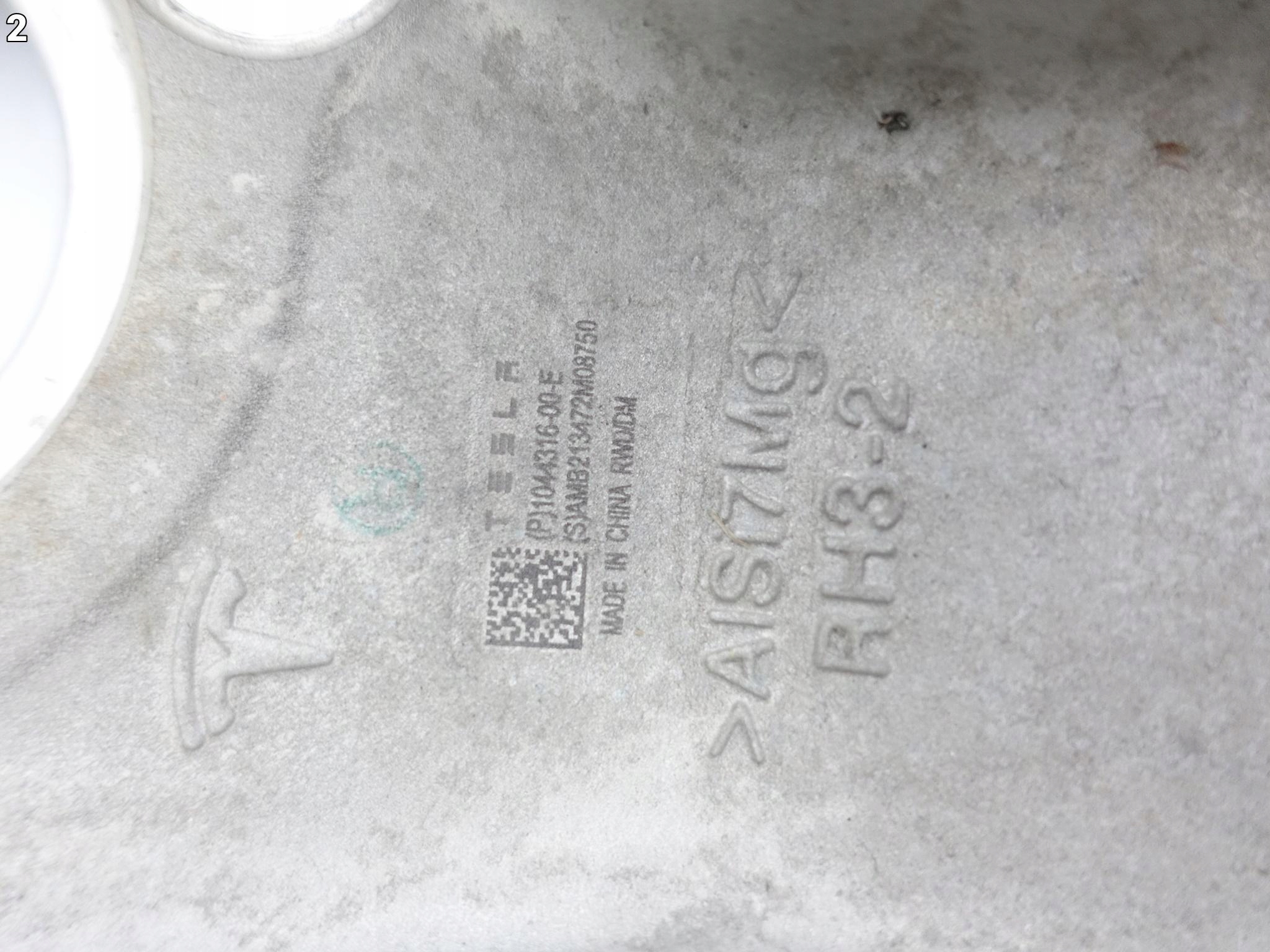 TESLA MODEL 3 17- ZWROTNICA PRAWA PRZÓD TESLA MODEL 3 17- ZWROTNICA PRAWA PRZÓD - obrazek 3