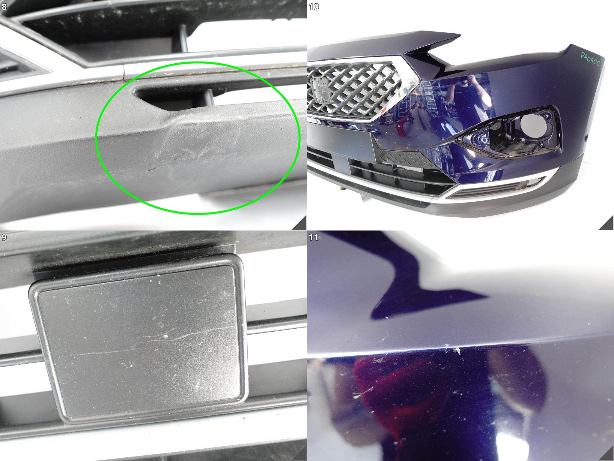 SEAT TARRACO 5FJ 18-24 ZDERZAK + GRILL ATRAPA + SPOILER + KRATKA PRZÓD PDC SEAT TARRACO 5FJ 18-24 ZDERZAK + GRILL ATRAPA + SPOILER + KRATKA PRZÓD PDC - obrazek 6