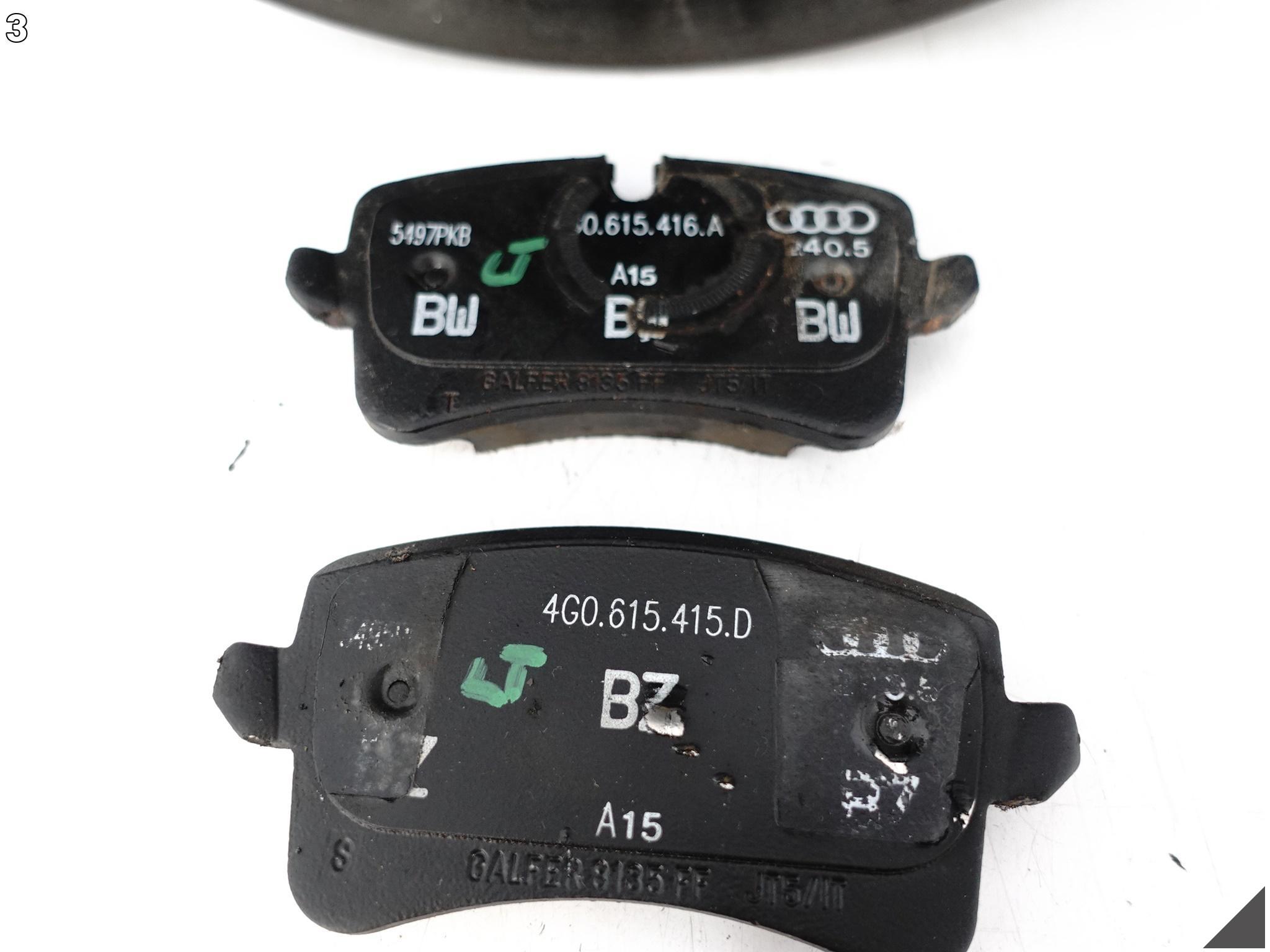 AUDI A8 S8 4H0 D4 A7 4G8 A6 4G0 C7 TARCZE HAMULCOWE TYŁ 356MM + KLOCKI 74KM AUDI A8 S8 4H0 D4 A7 4G8 A6 4G0 C7 TARCZE HAMULCOWE TYŁ 356MM + KLOCKI 74KM - obrazek 4
