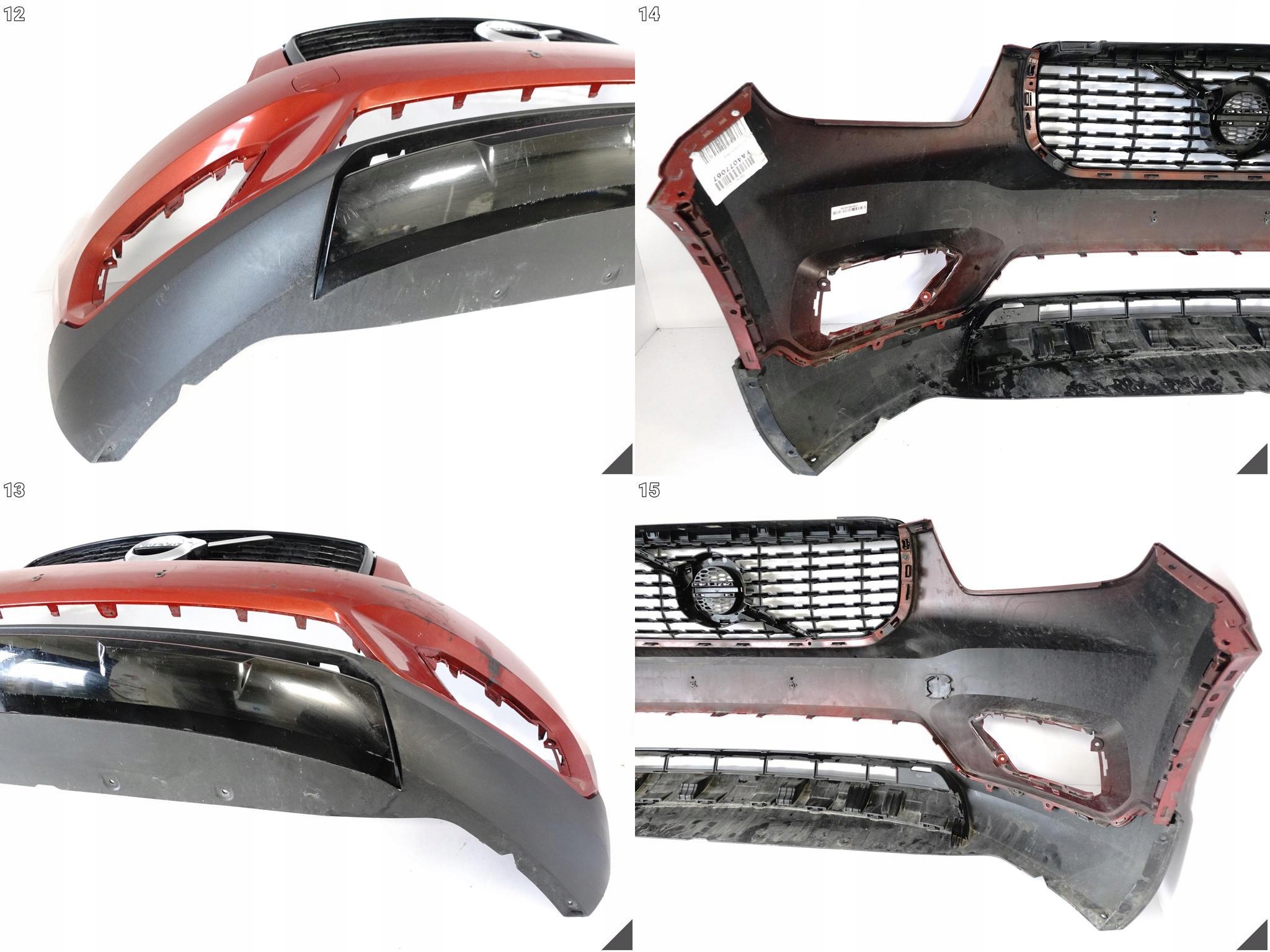 VOLVO XC40 R-DESIGN 18-22 ZDERZAK + GRILL / ATRAPA + SPOILER PRZÓD VOLVO XC40 R-DESIGN 18-22 ZDERZAK + GRILL / ATRAPA + SPOILER PRZÓD - obrazek 10