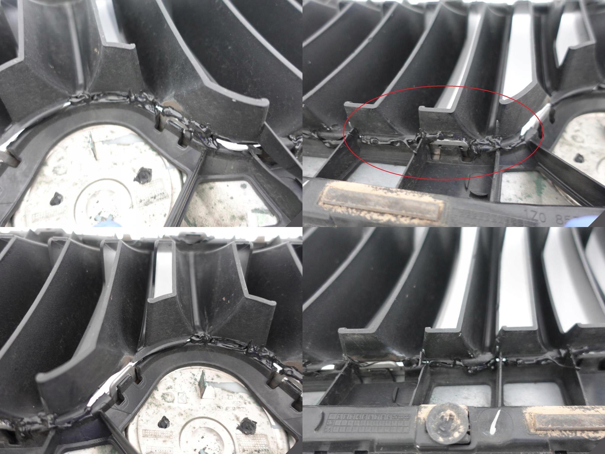 SKODA OCTAVIA 2 II 1Z LIFT 08-13 GRILL ATRAPA *USZKODZONY* SKODA OCTAVIA 2 II 1Z LIFT 08-13 GRILL ATRAPA *USZKODZONY* - obrazek 11