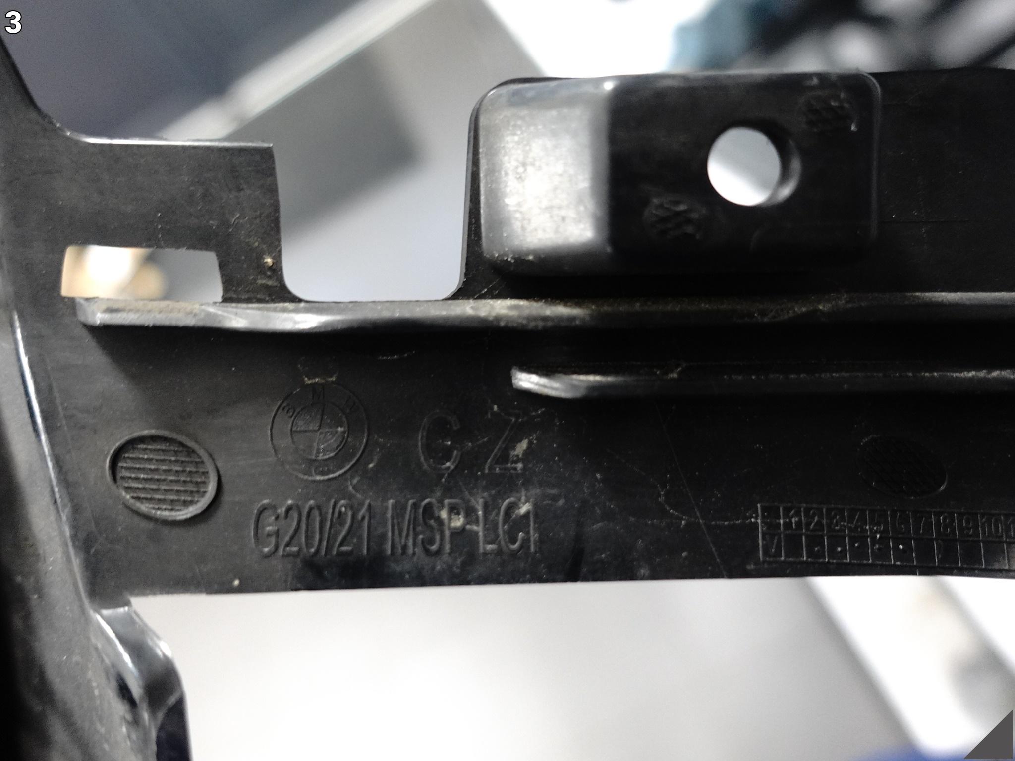 BMW 3 G20 G21 LCI LIFT M-PAKIET 22- ATRAPA WLOT KRATKA ZDERZAK PRAWA PRZÓD BMW 3 G20 G21 LCI LIFT M-PAKIET 22- ATRAPA WLOT KRATKA ZDERZAK PRAWA PRZÓD - obrazek 4
