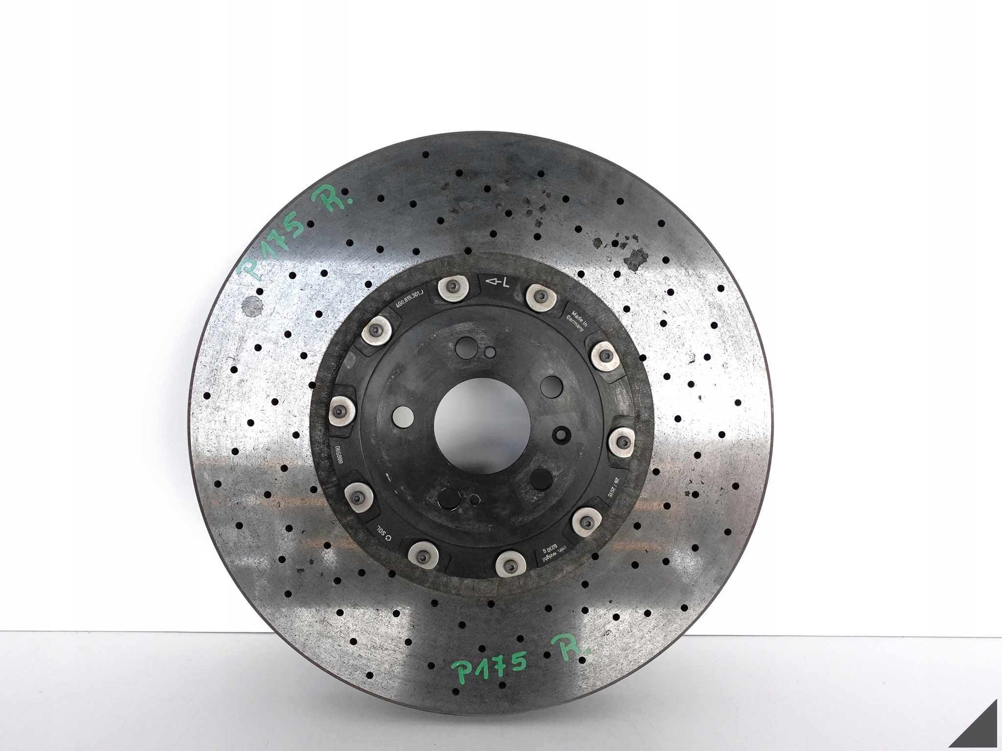 AUDI RS6 4G0 RS7 4G8 C7 TARCZA CERAMICZNA PRZÓD LEWA 420X40 AUDI RS6 4G0 RS7 4G8 C7 TARCZA CERAMICZNA PRZÓD LEWA 420X40